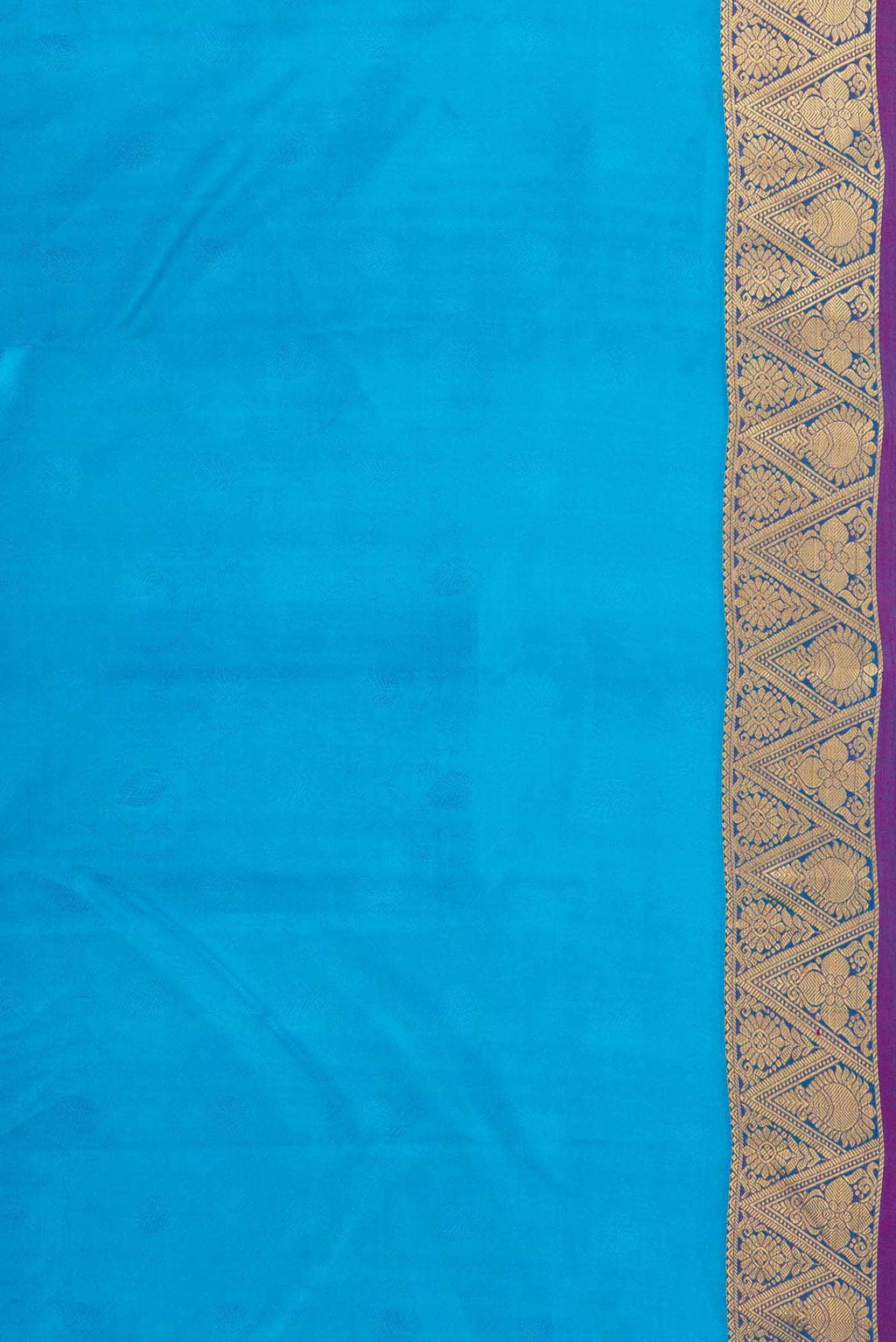 Blue Kanchipuram Saree