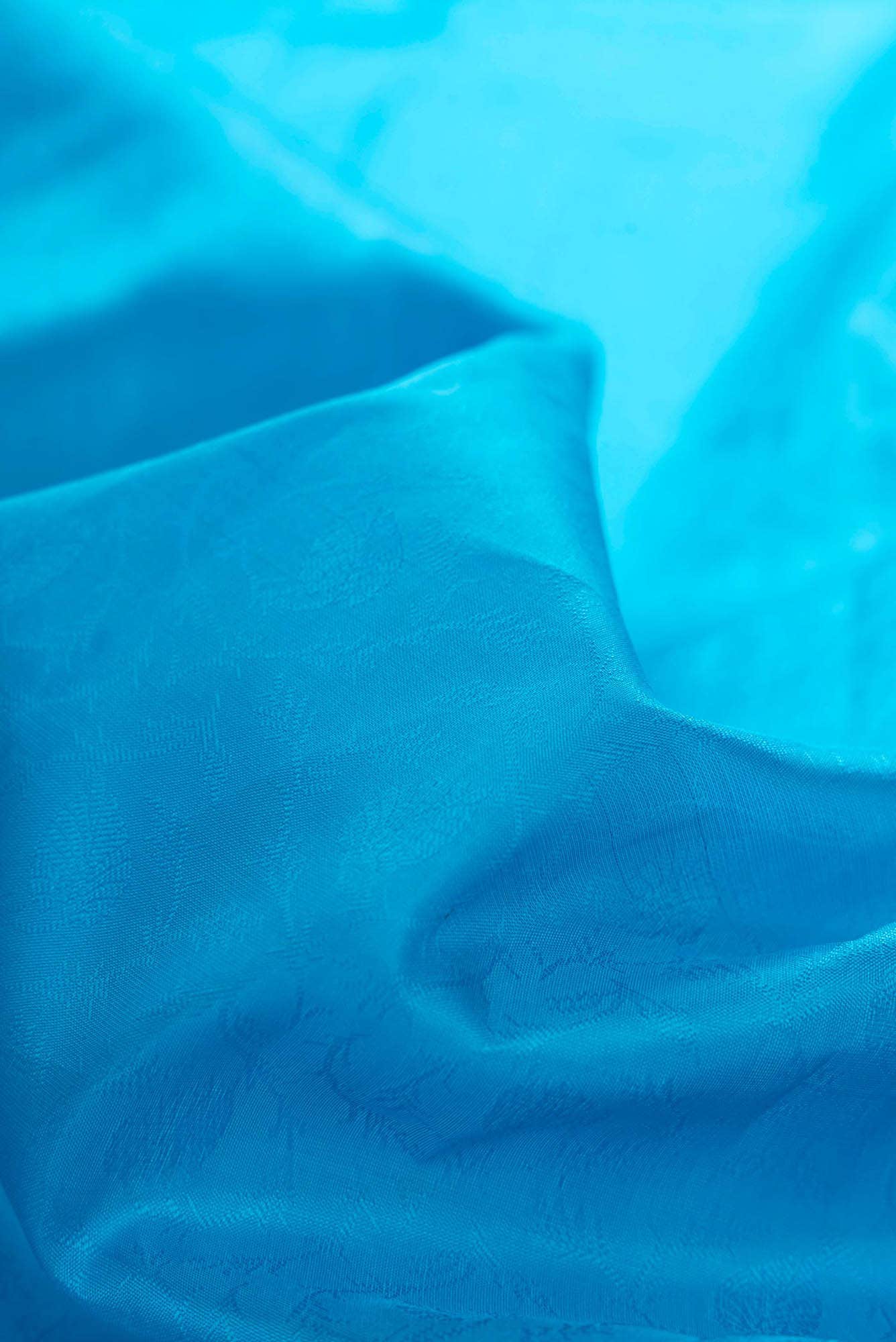 Blue Kanchipuram Saree