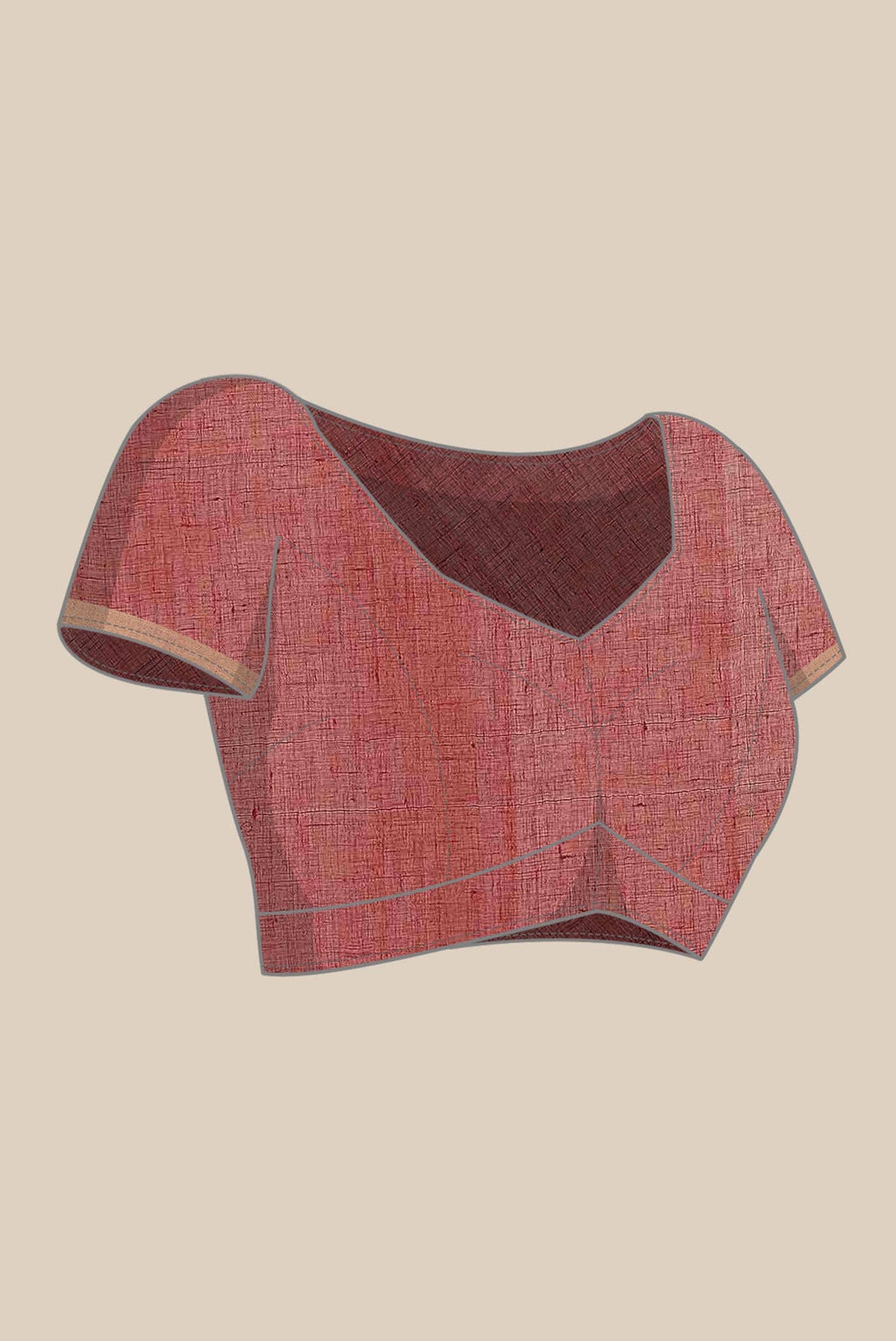 Red Bengal Cotton Saree