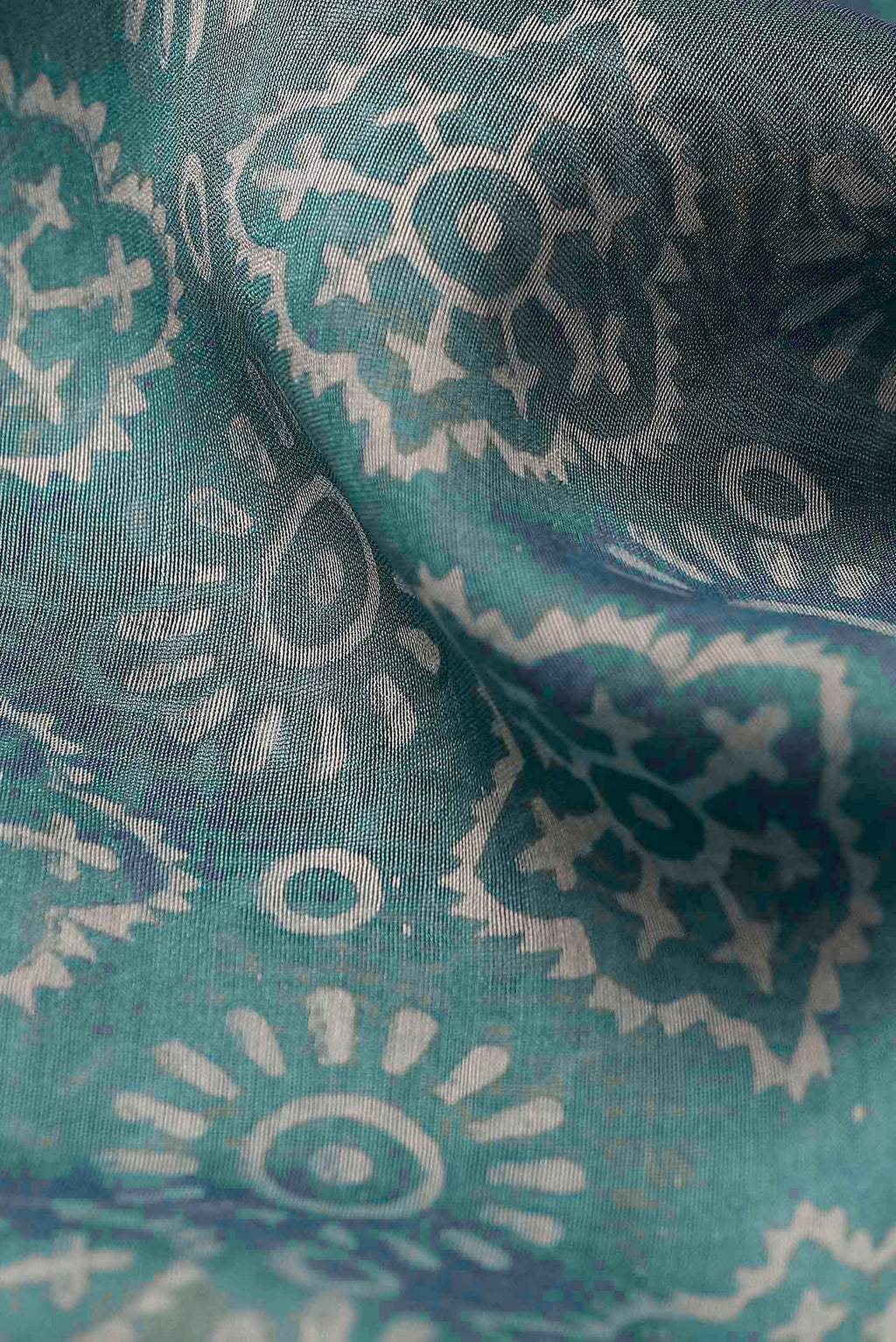 Blue Maheshwari Silk Cotton Saree