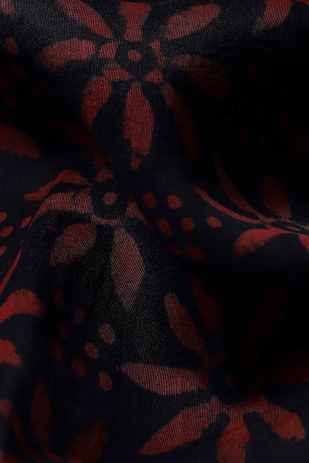Black Maheshwari Silk Cotton Saree