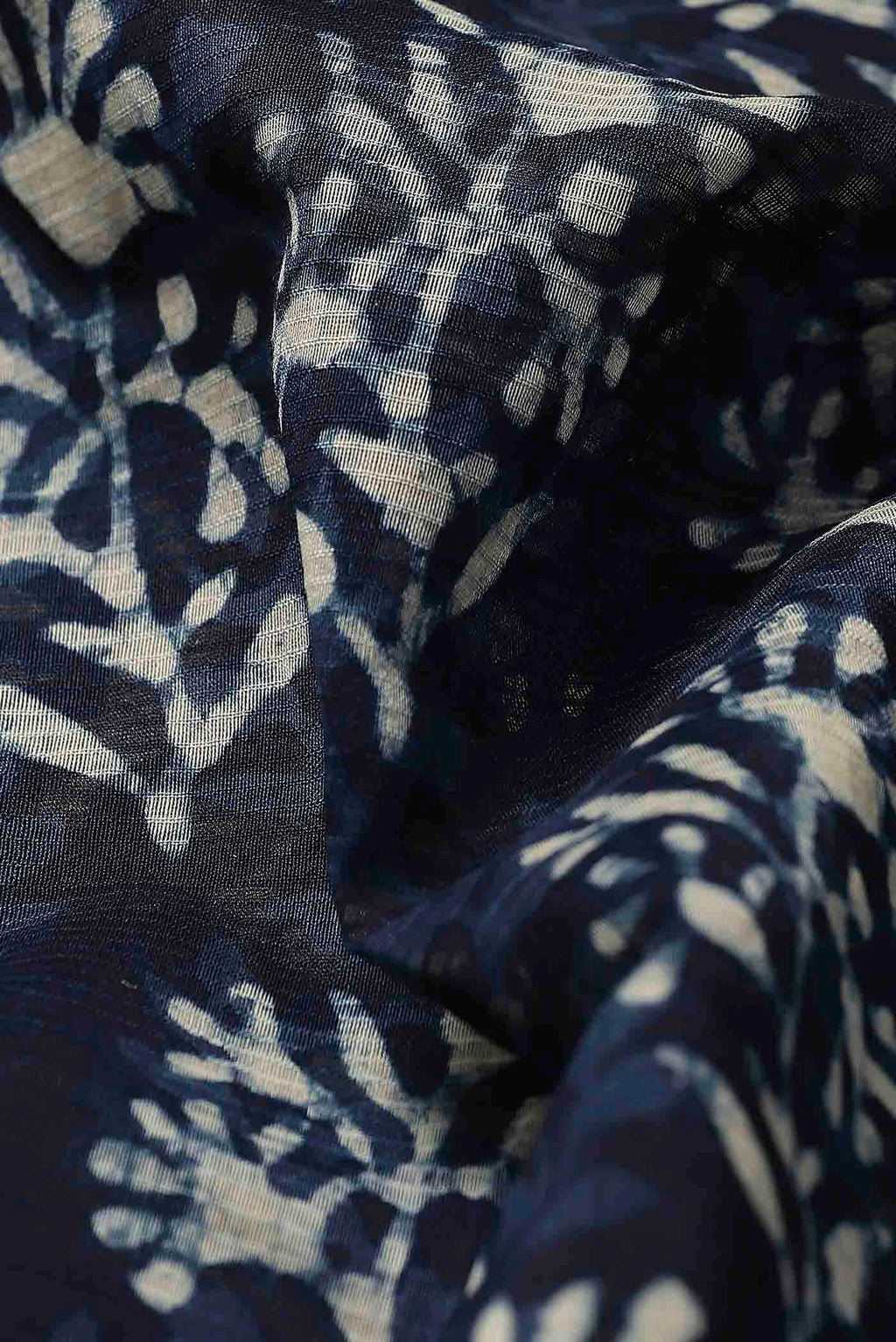 Blue Maheshwari Silk Cotton Saree