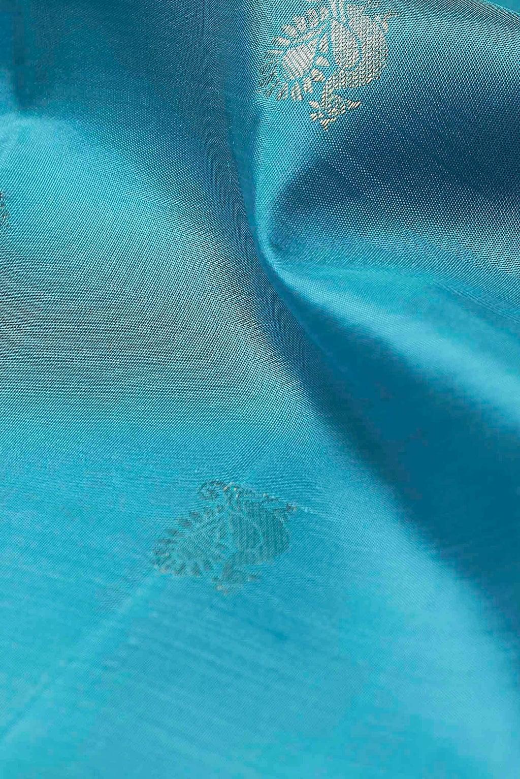Blue Kanchipuram Silk Saree