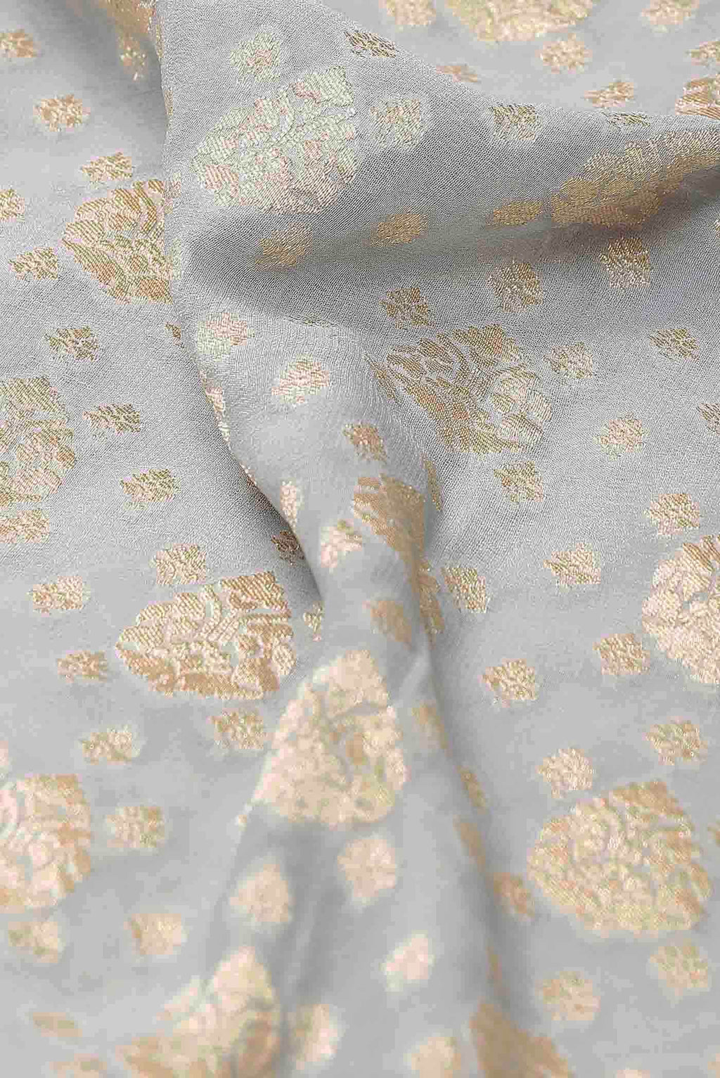 Beige Banarasi Georgette Saree
