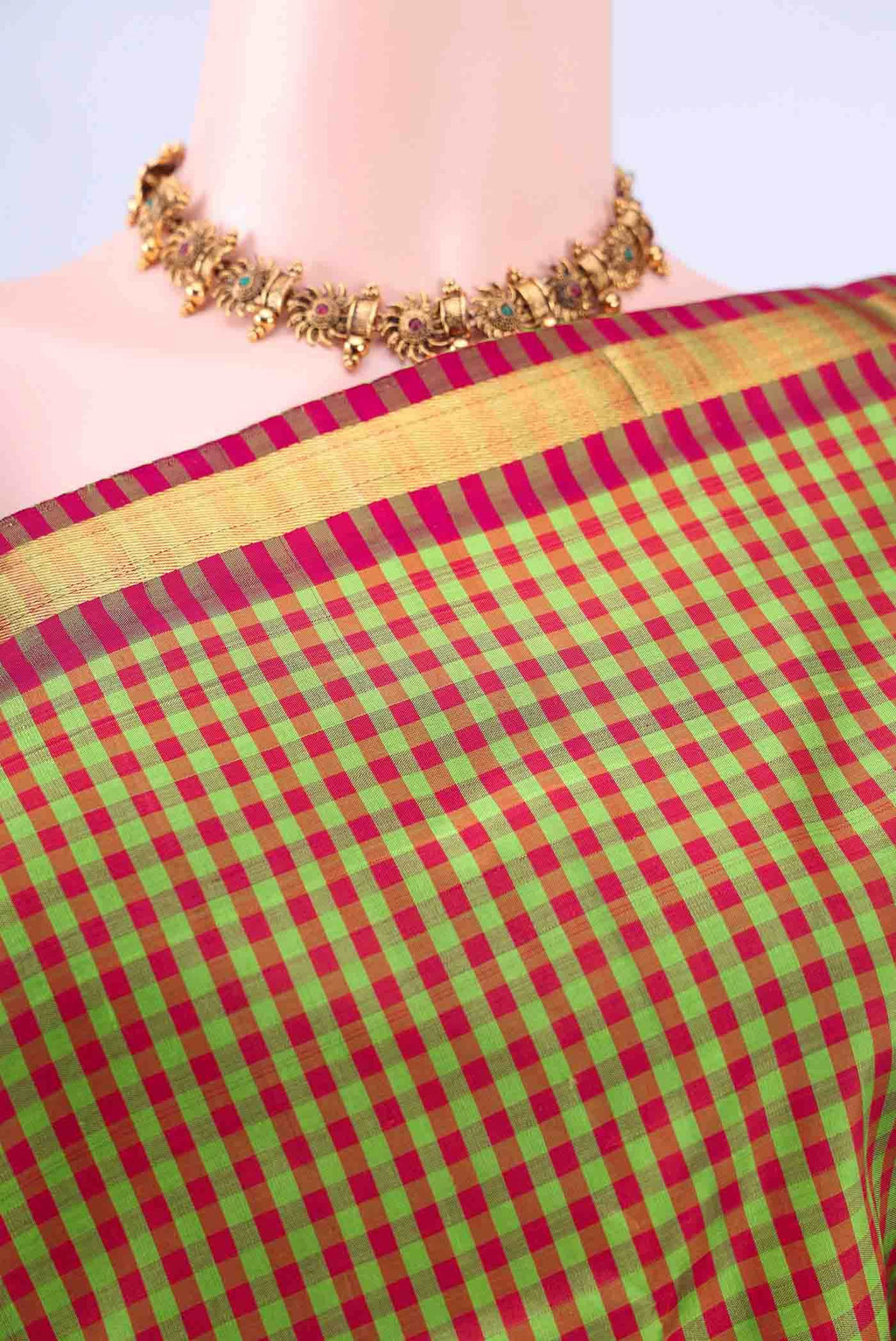 Green Kanchipuram Silk Saree