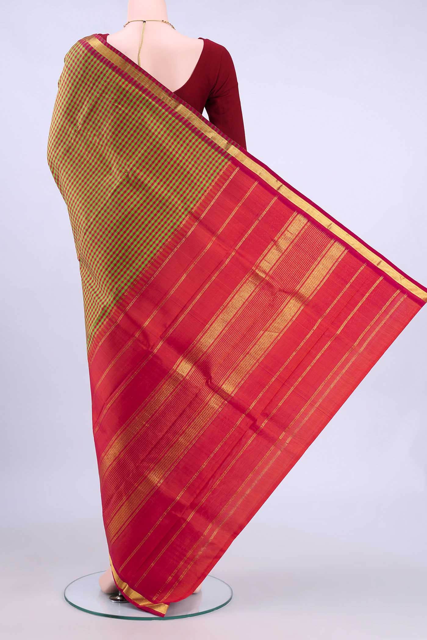 Green Kanchipuram Silk Saree