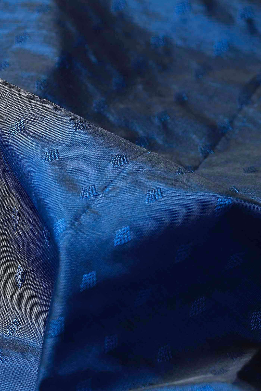 Blue Blended Bangalore Silk Saree