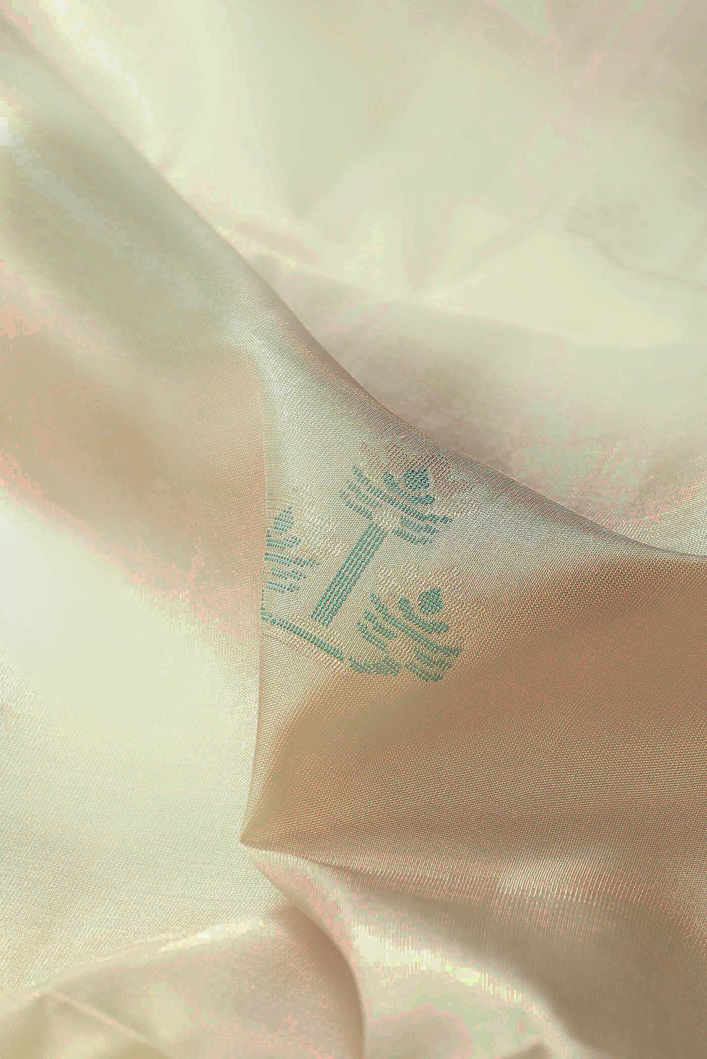 Cream Soft Silk Saree