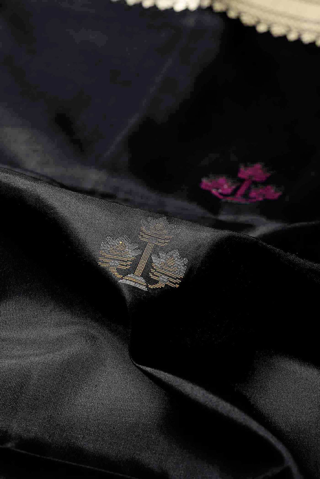 Black Soft Silk Saree
