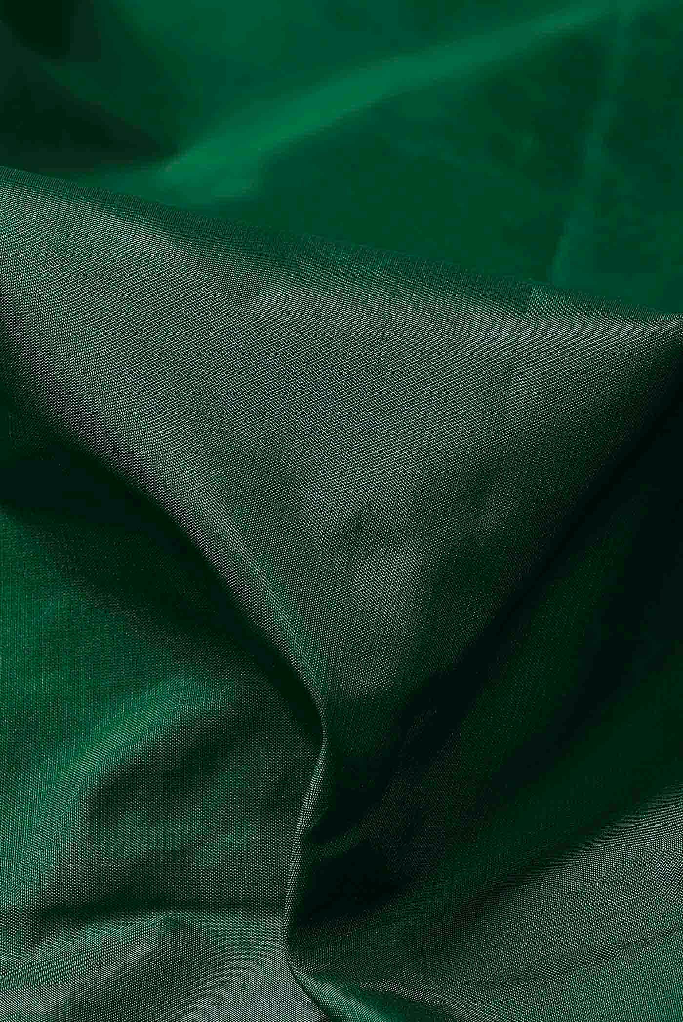 Green Blended Bangalore Silk Saree
