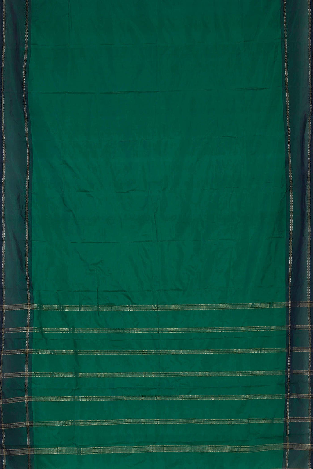 Green Blended Bangalore Silk Saree
