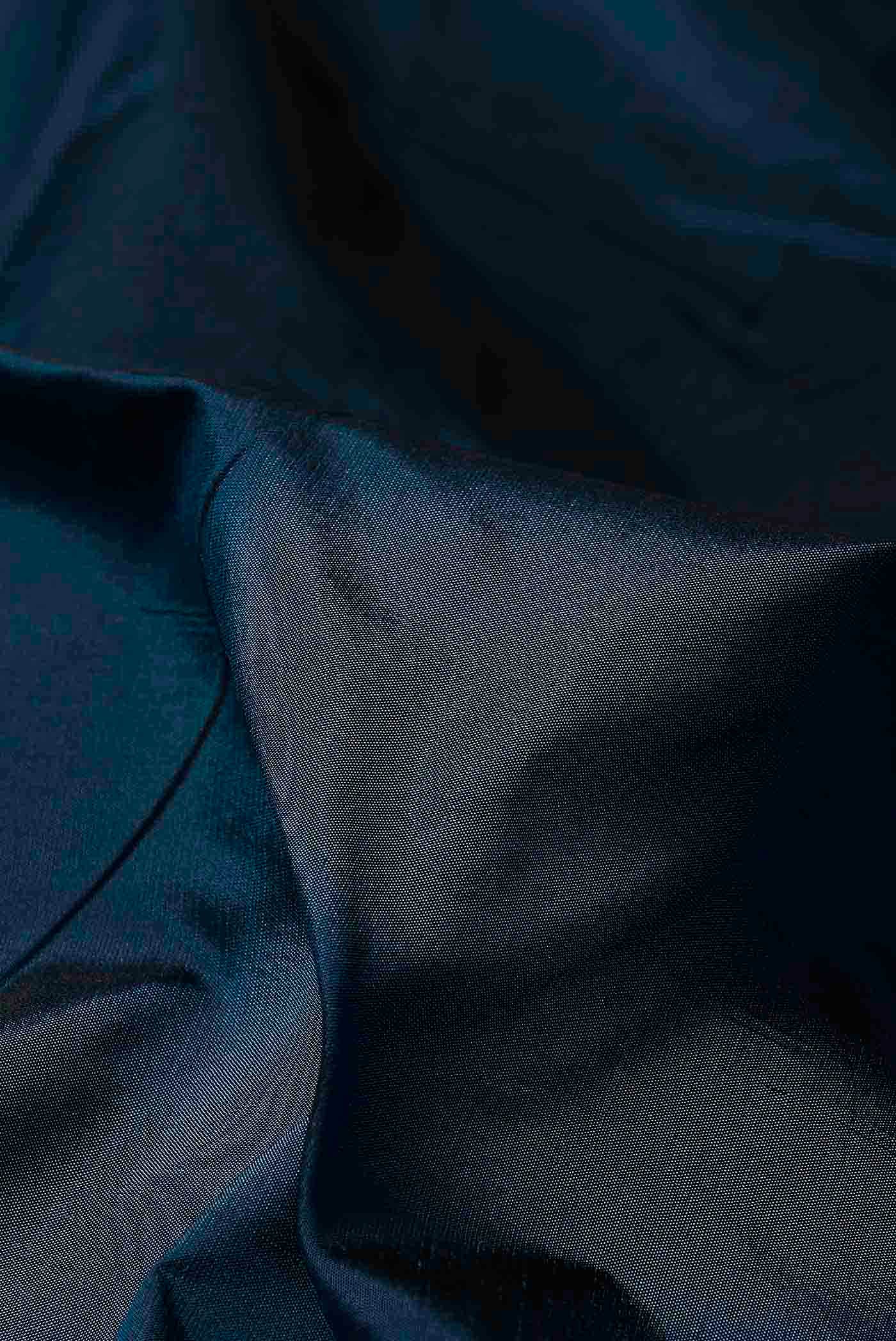 Blue Blended Bangalore Silk Saree