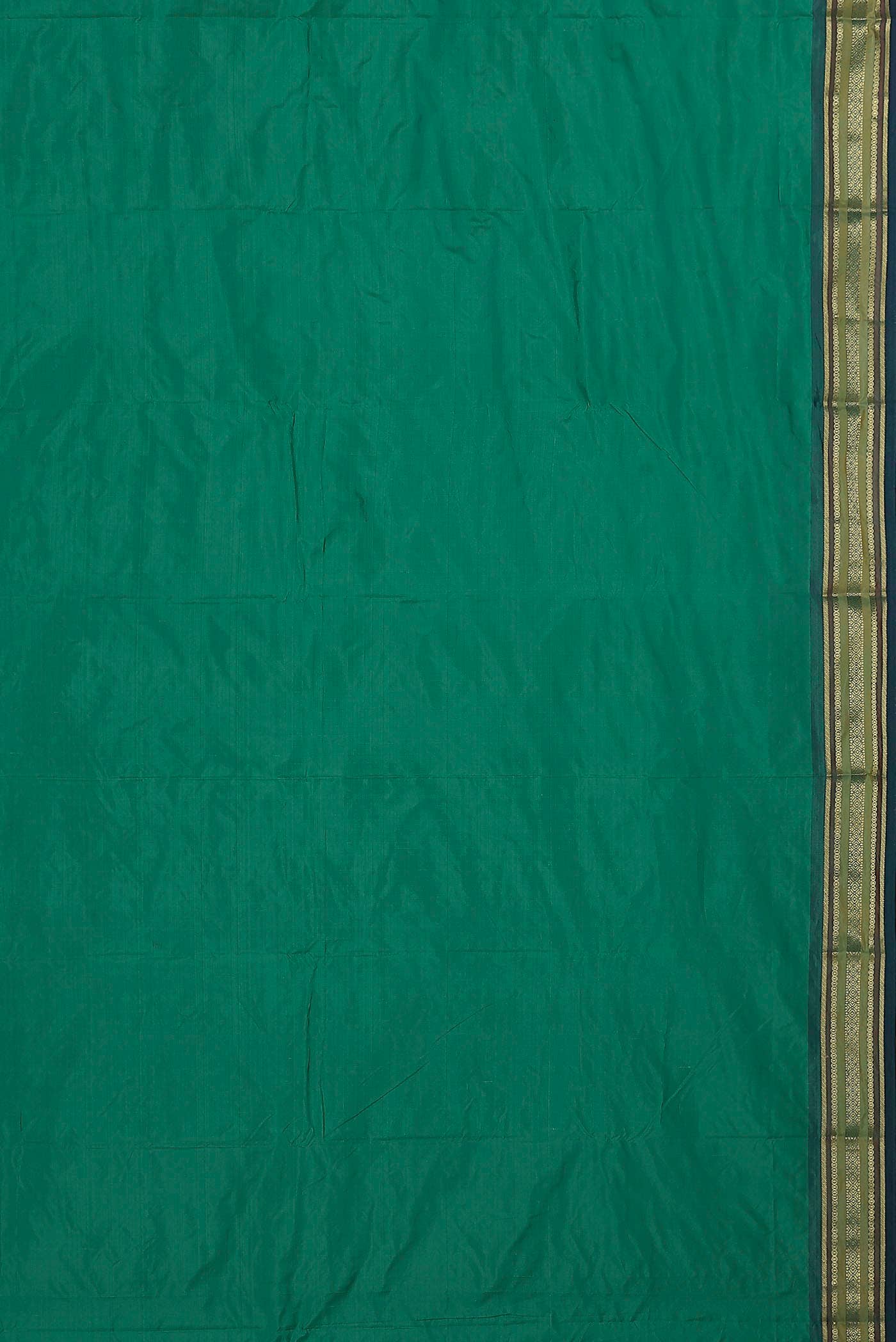 Green Blended Bangalore Silk Saree