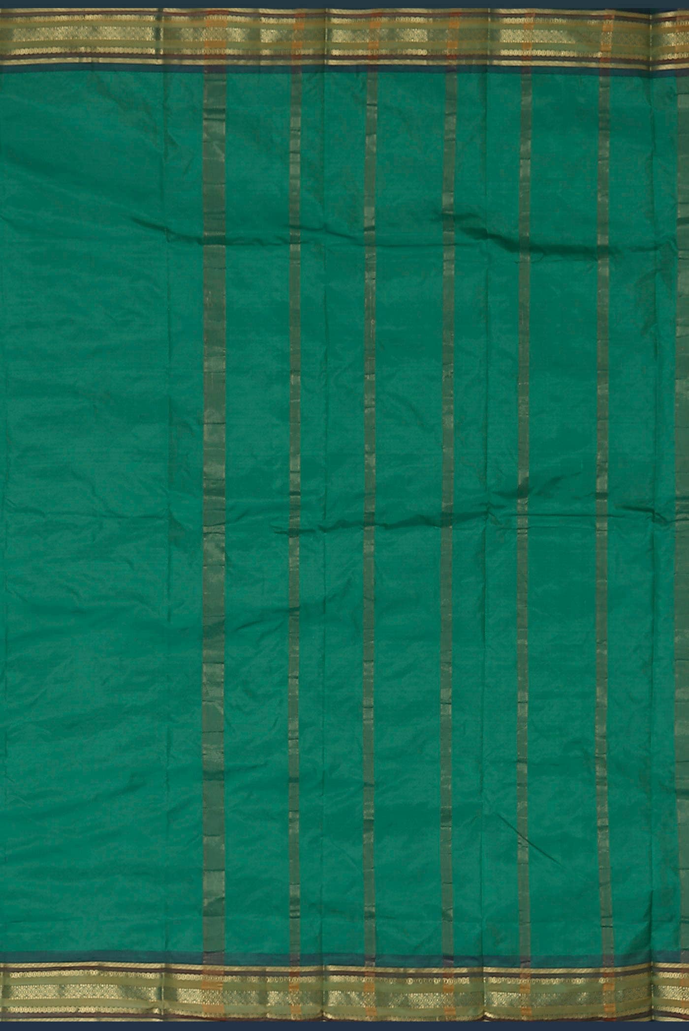 Green Blended Bangalore Silk Saree