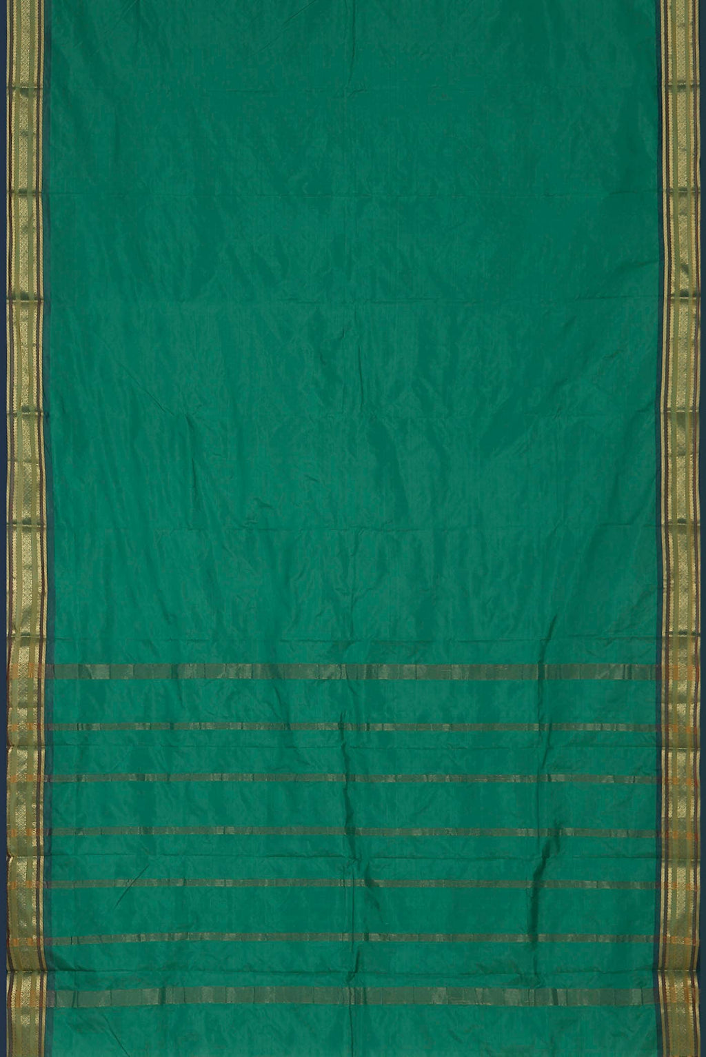 Green Blended Bangalore Silk Saree