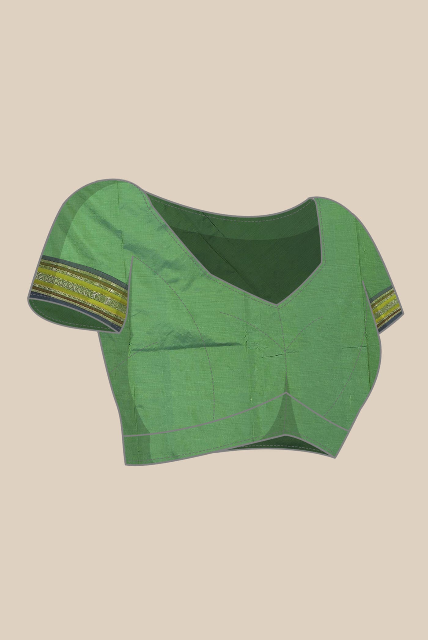 Green Kanchipuram Silk Saree