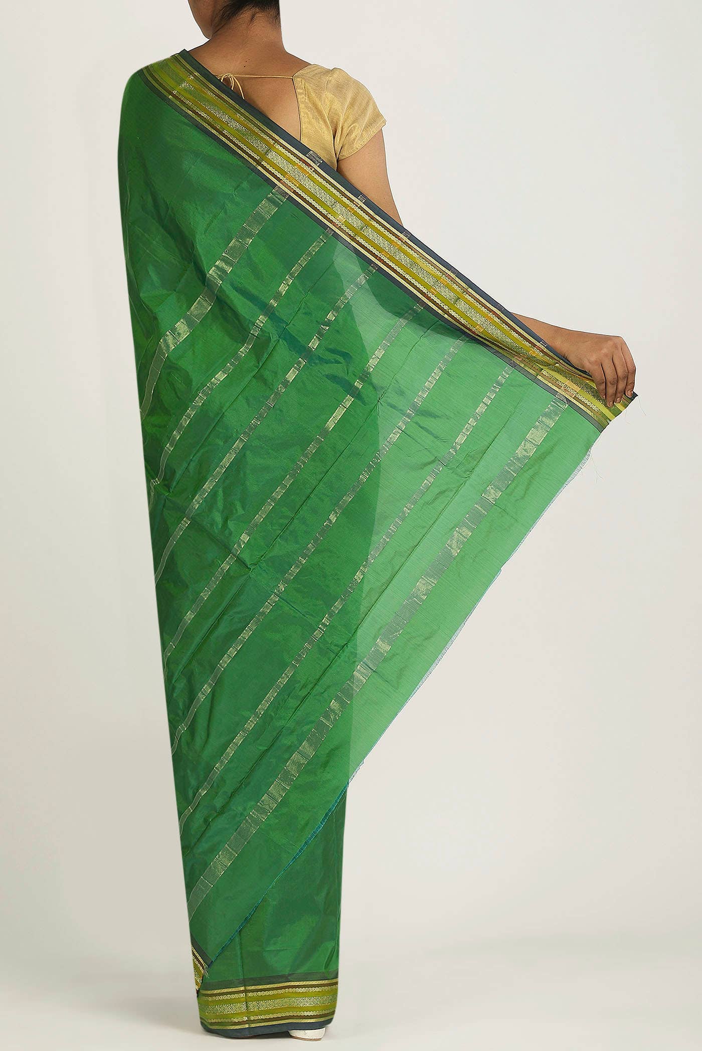Green Kanchipuram Silk Saree