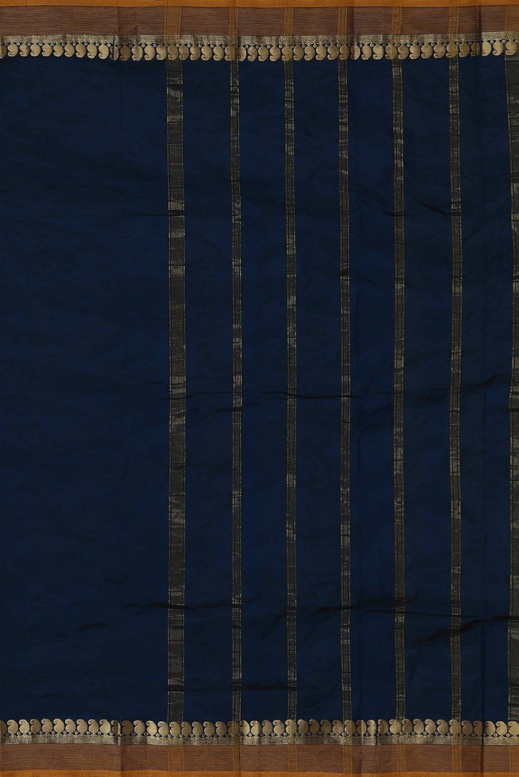 Blue Blended Bangalore Silk Saree