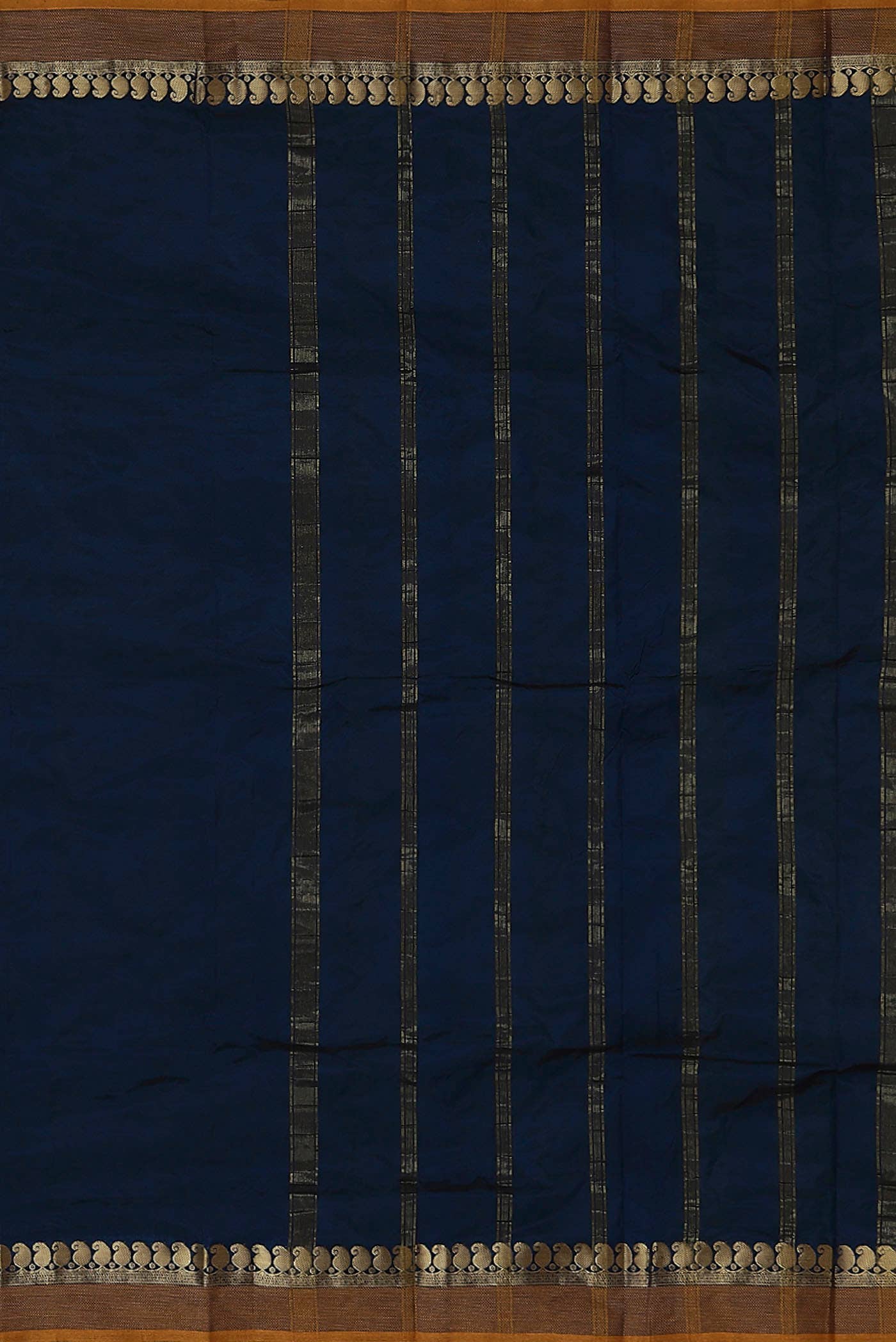 Blue Blended Bangalore Silk Saree