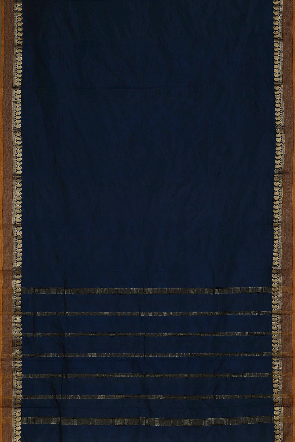 Blue Blended Bangalore Silk Saree