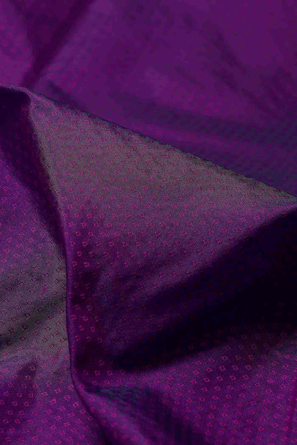 Purple Blended Bangalore Silk Saree