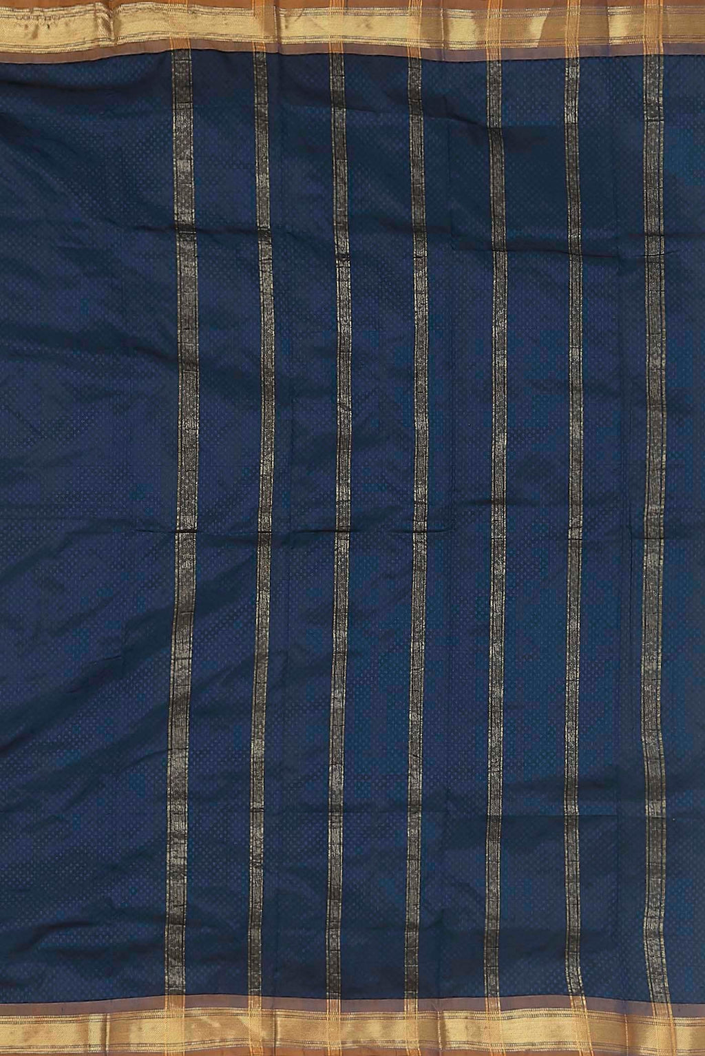 Blue Blended Bangalore Silk Saree