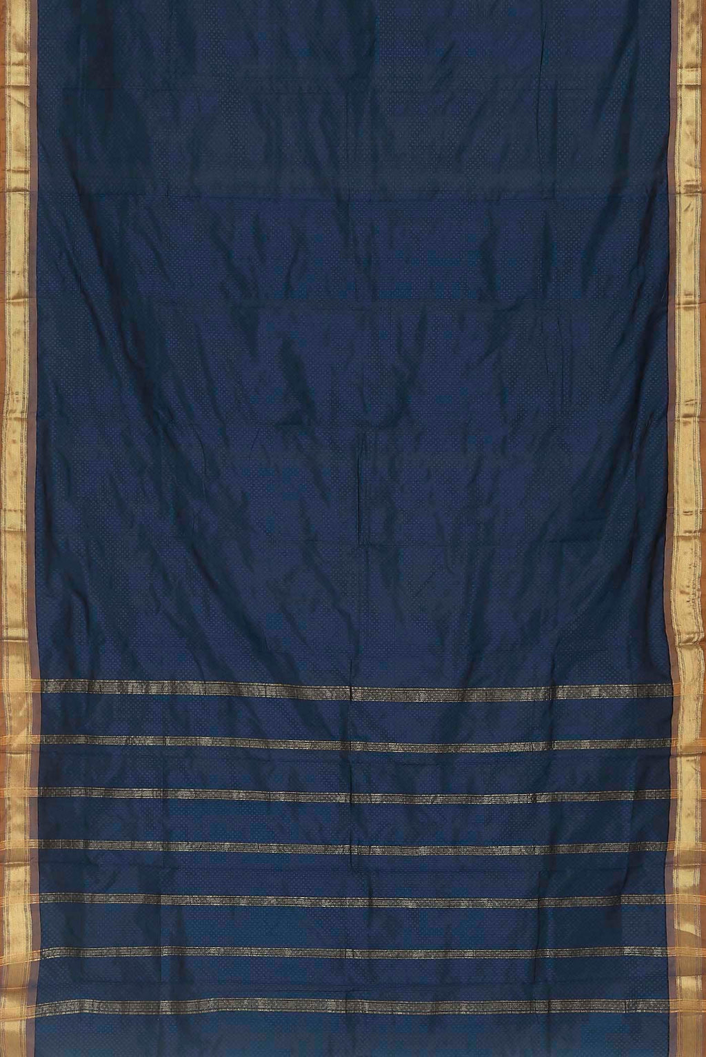 Blue Blended Bangalore Silk Saree