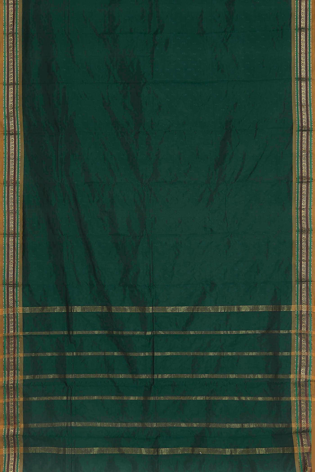 Green Blended Bangalore Silk Saree