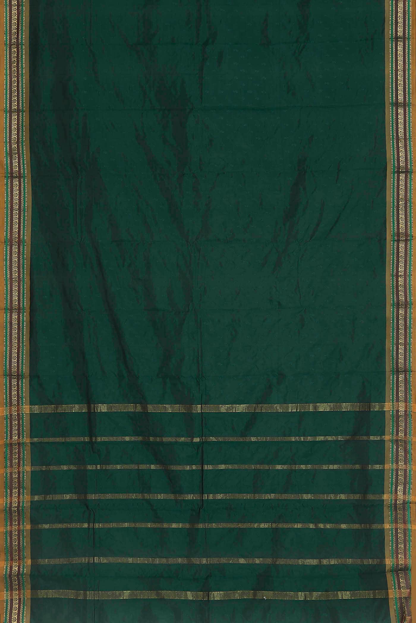 Green Blended Bangalore Silk Saree