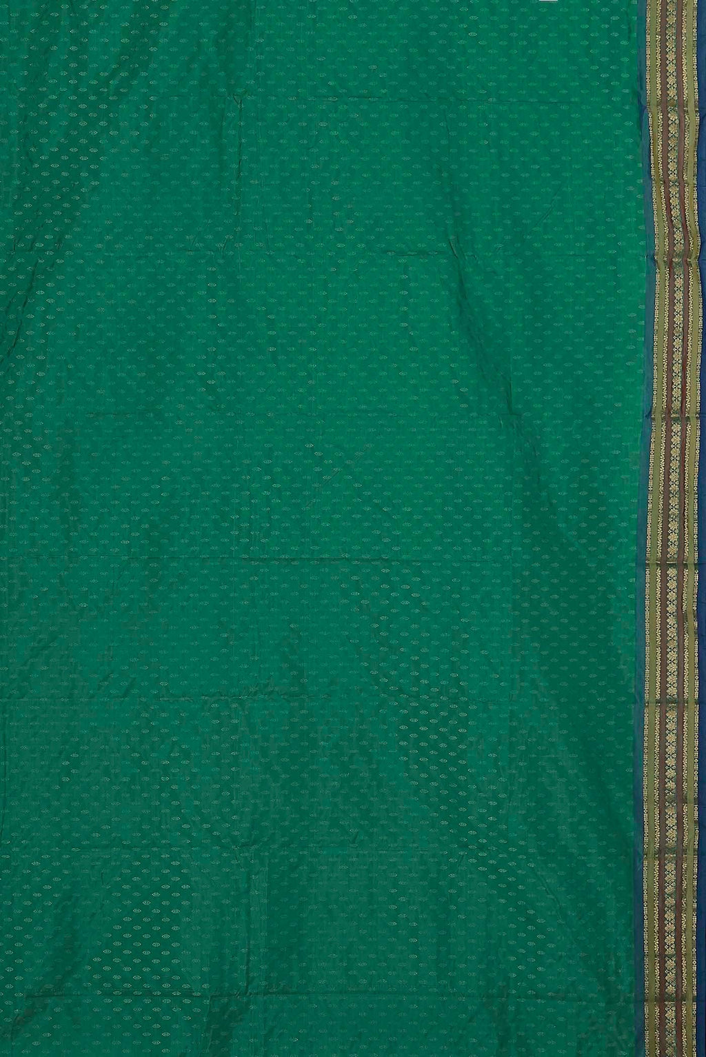 Green Blended Bangalore Silk Saree
