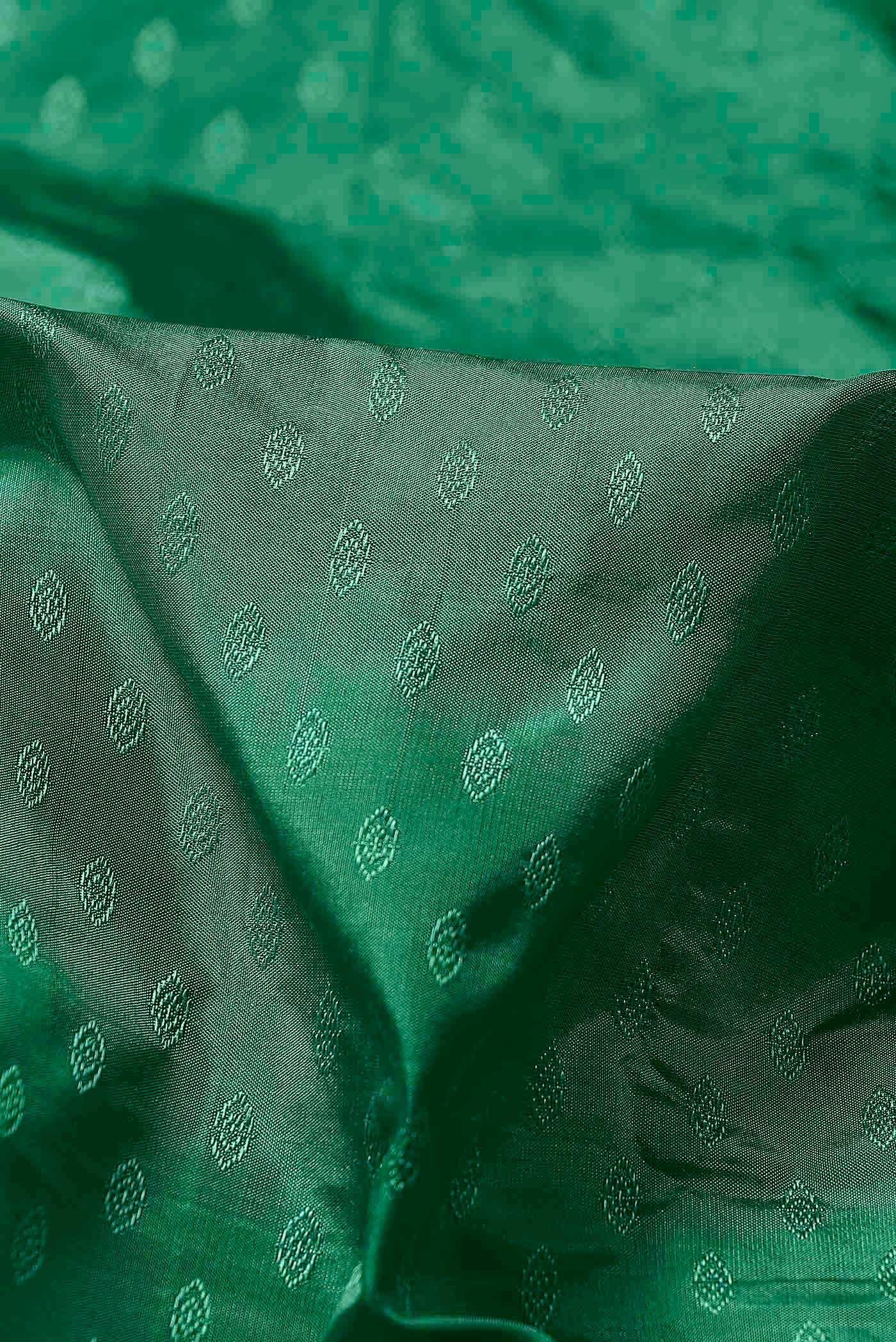 Green Blended Bangalore Silk Saree