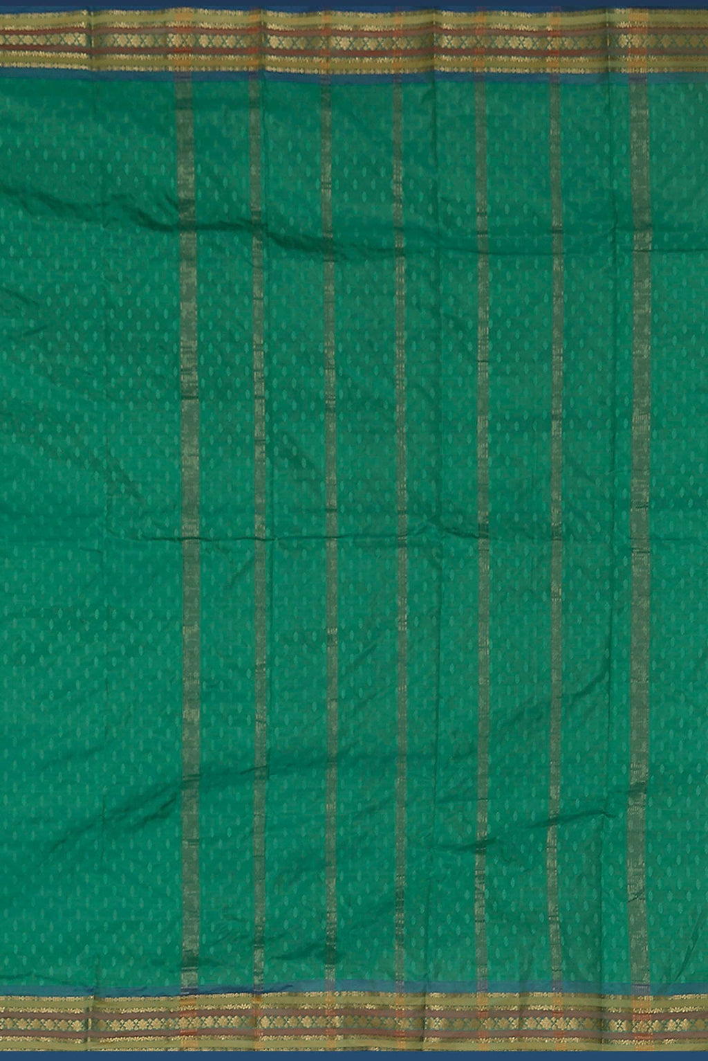 Green Blended Bangalore Silk Saree