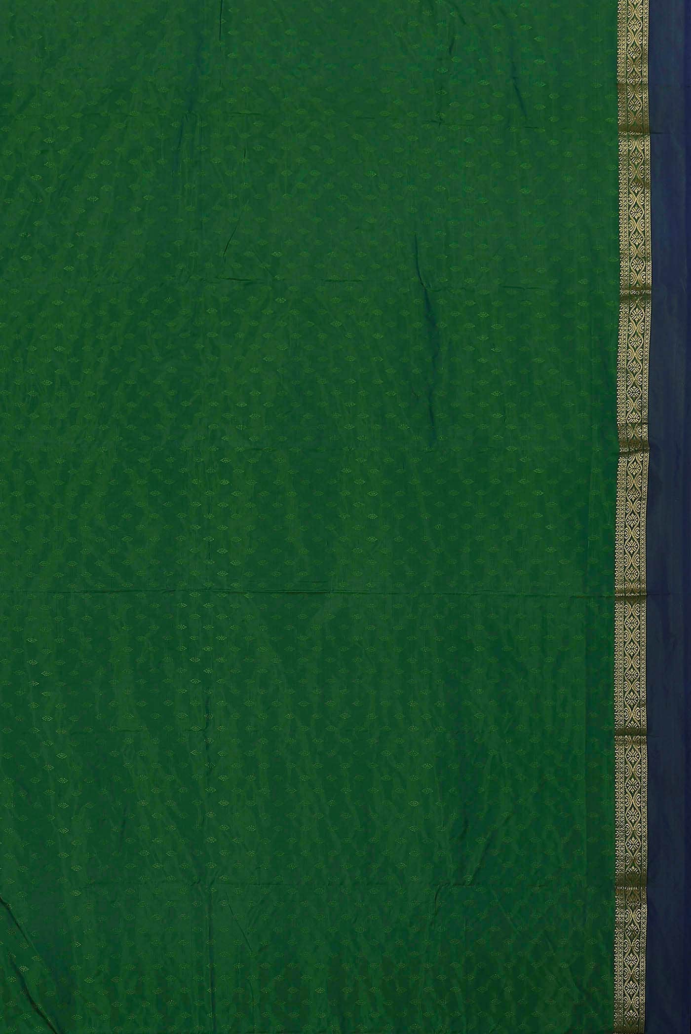 Green Blended Bangalore Silk Saree