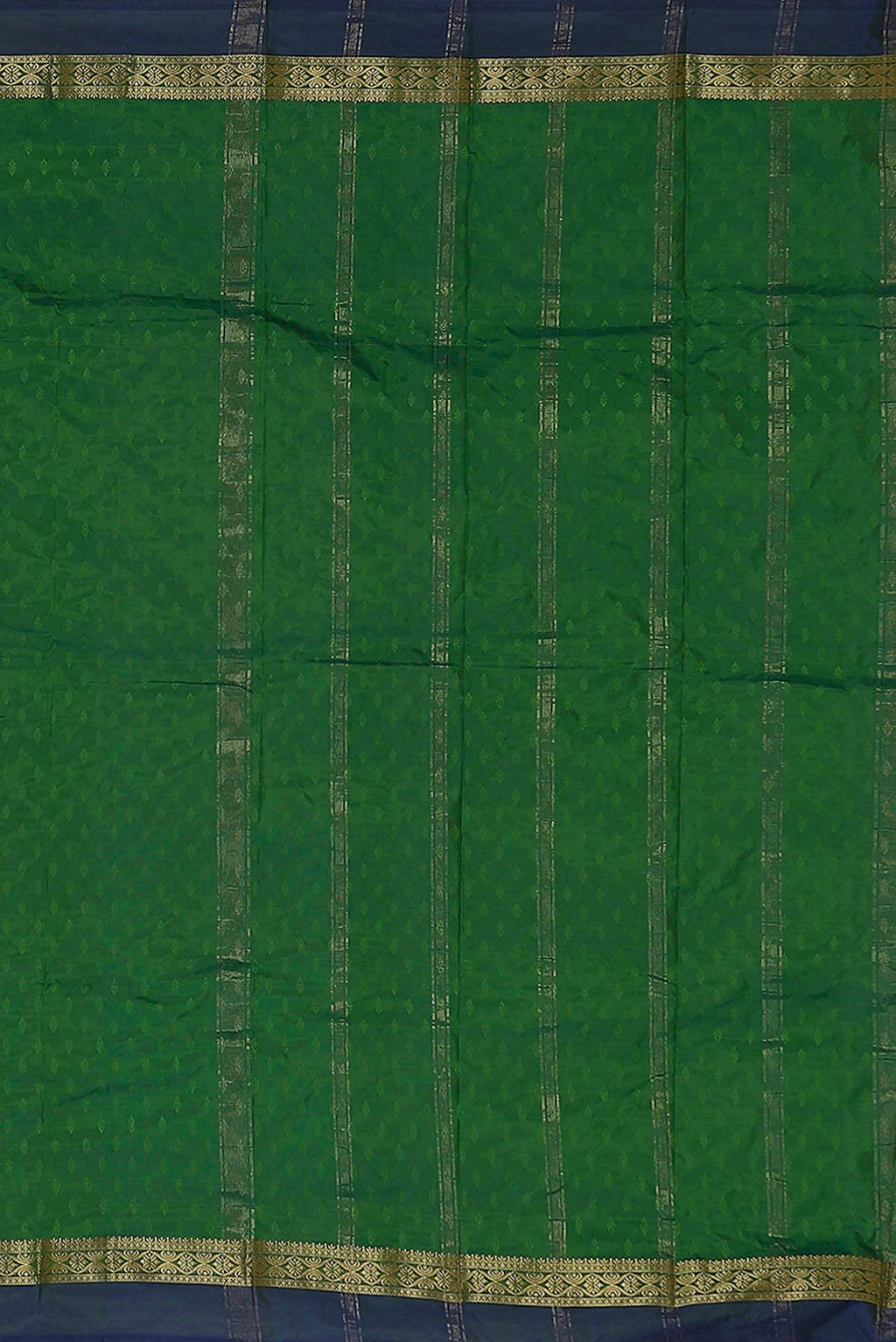 Green Blended Bangalore Silk Saree