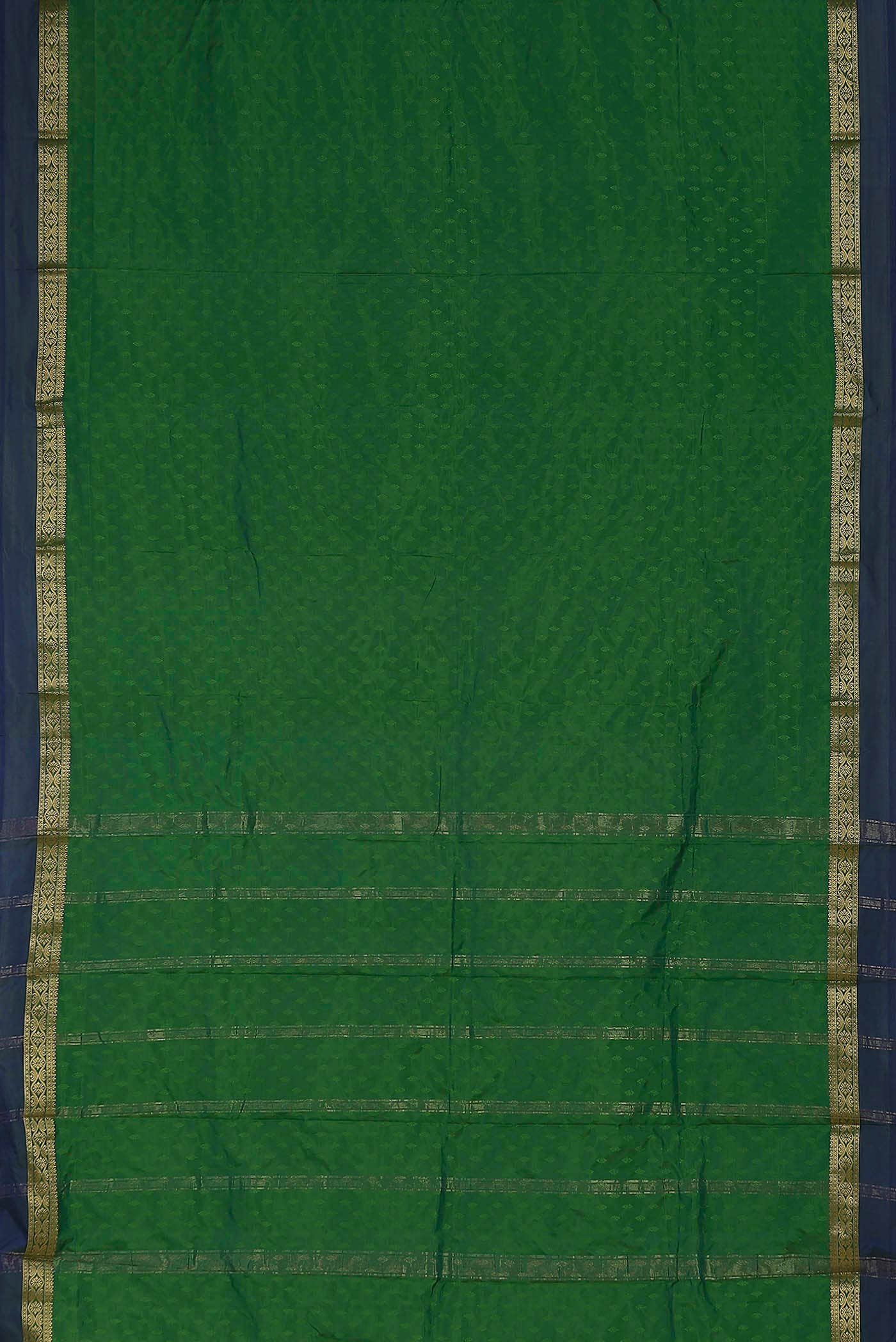 Green Blended Bangalore Silk Saree