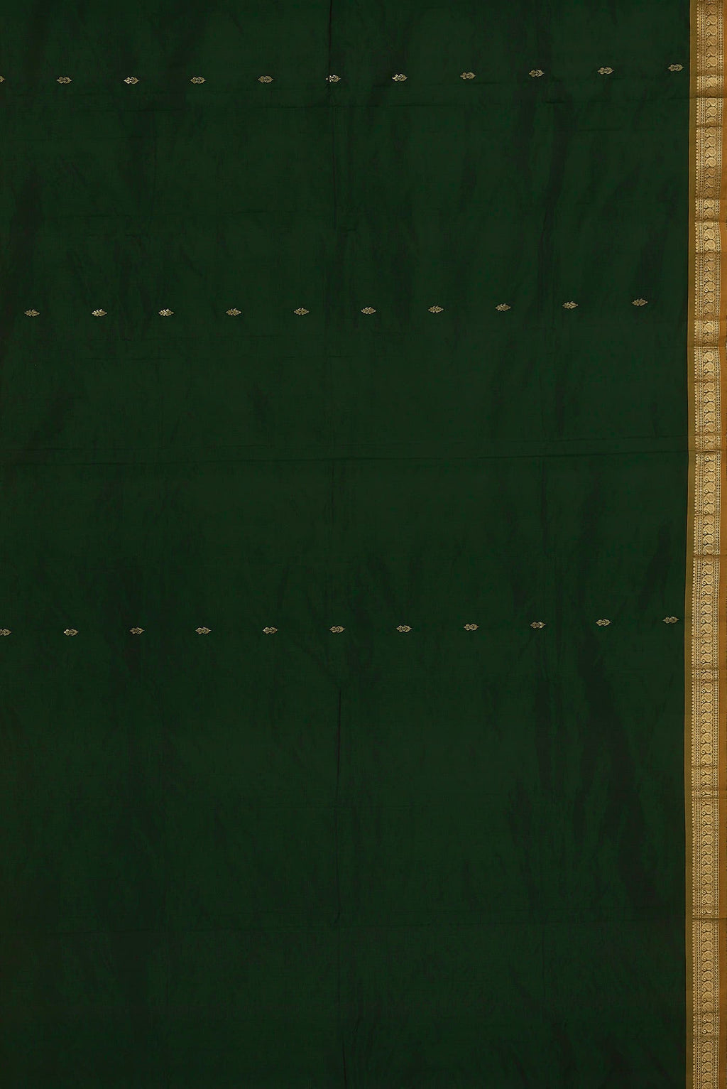 Green Blended Bangalore Silk Saree