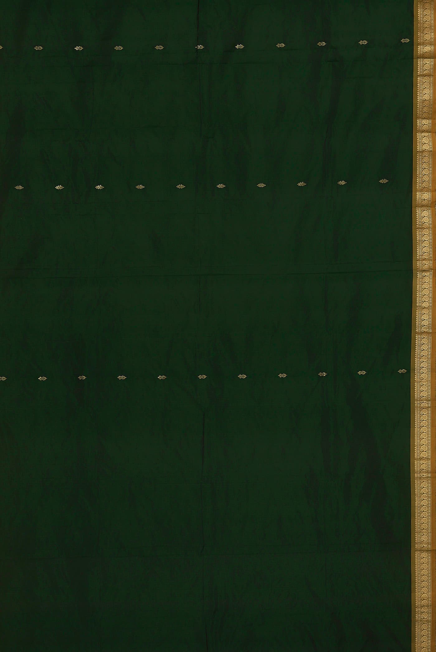 Green Blended Bangalore Silk Saree
