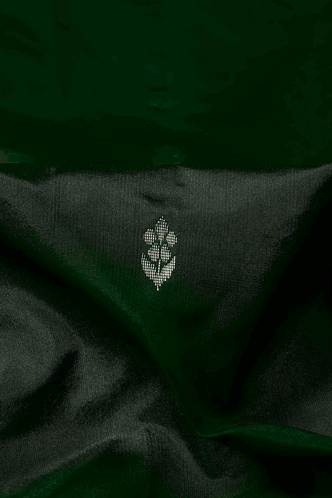 Green Blended Bangalore Silk Saree