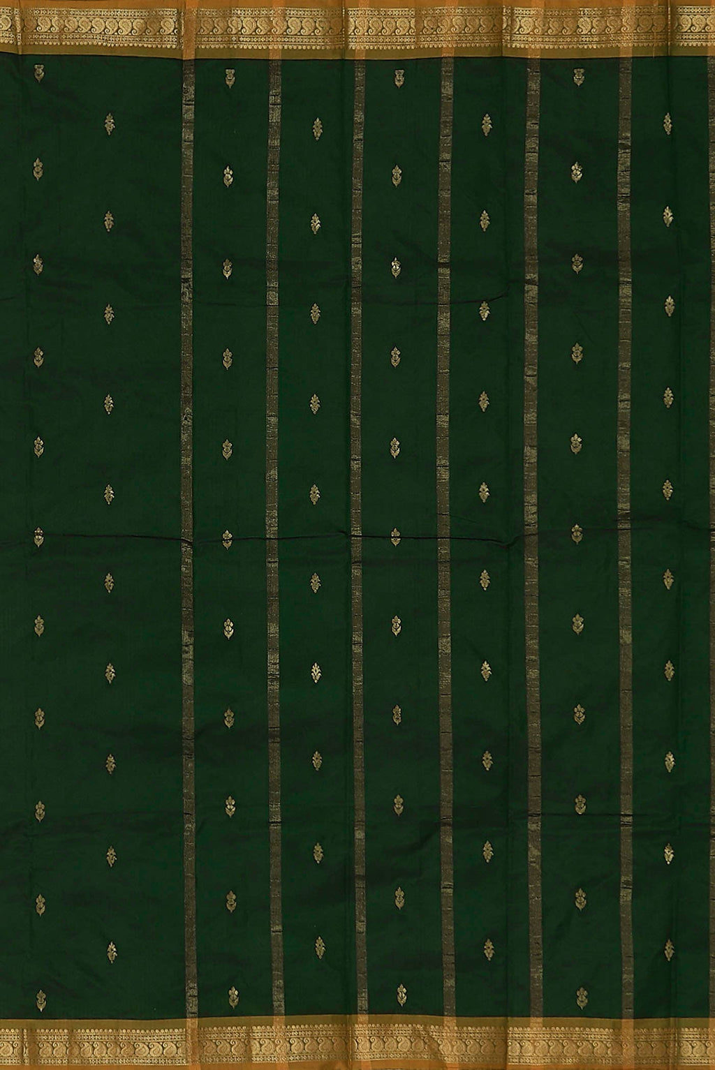 Green Blended Bangalore Silk Saree