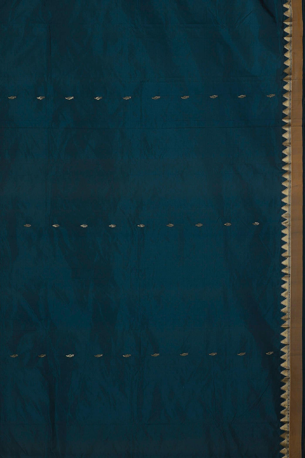 Blue Blended Bangalore Silk Saree