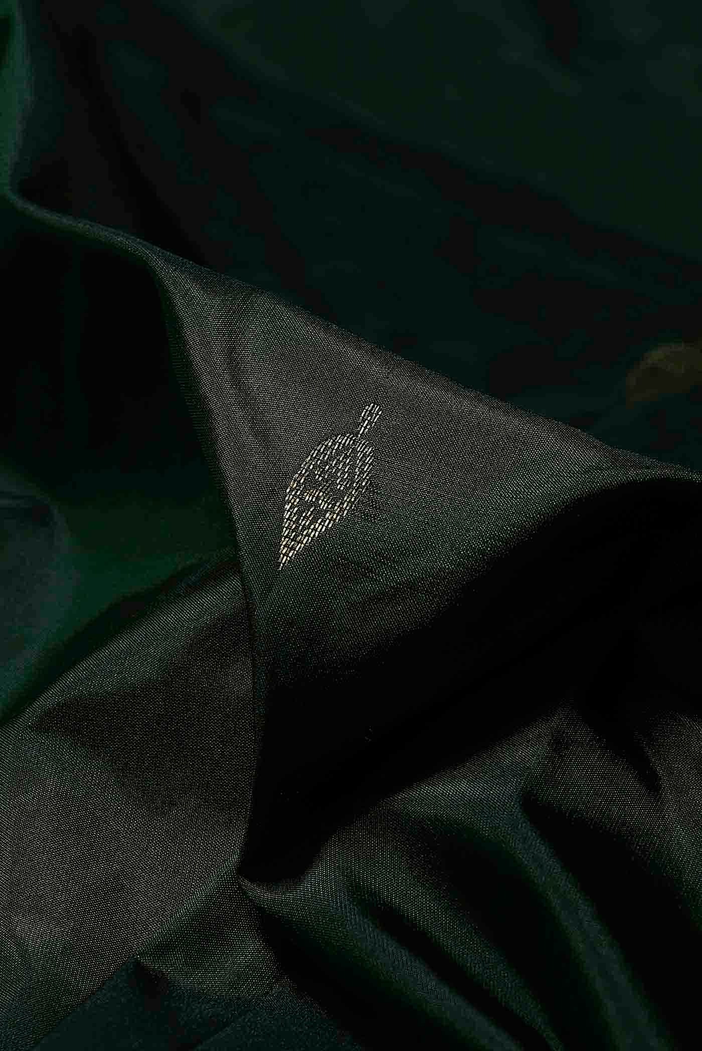 Green Blended Bangalore Silk Saree