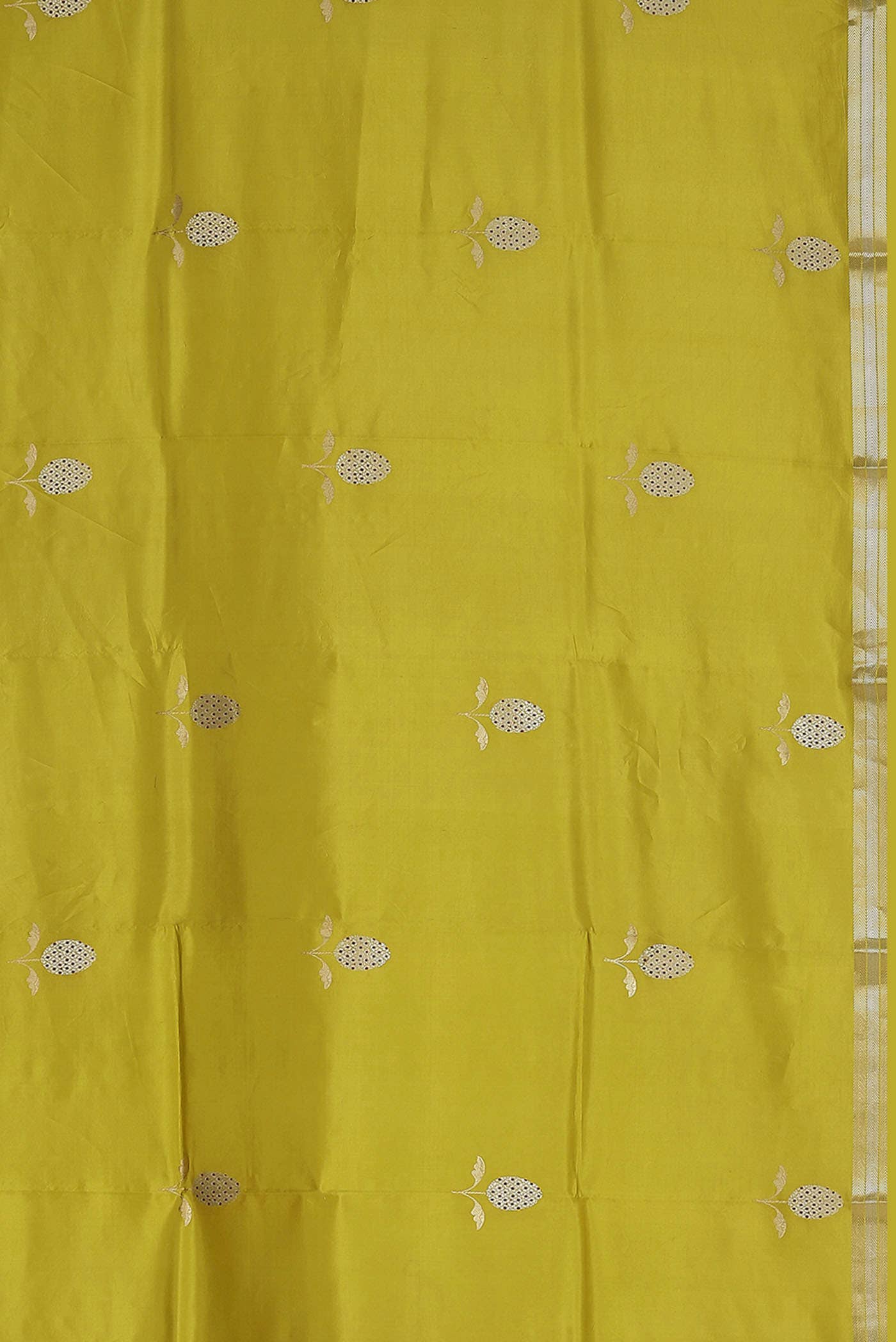 Green Banarasi Silk Saree