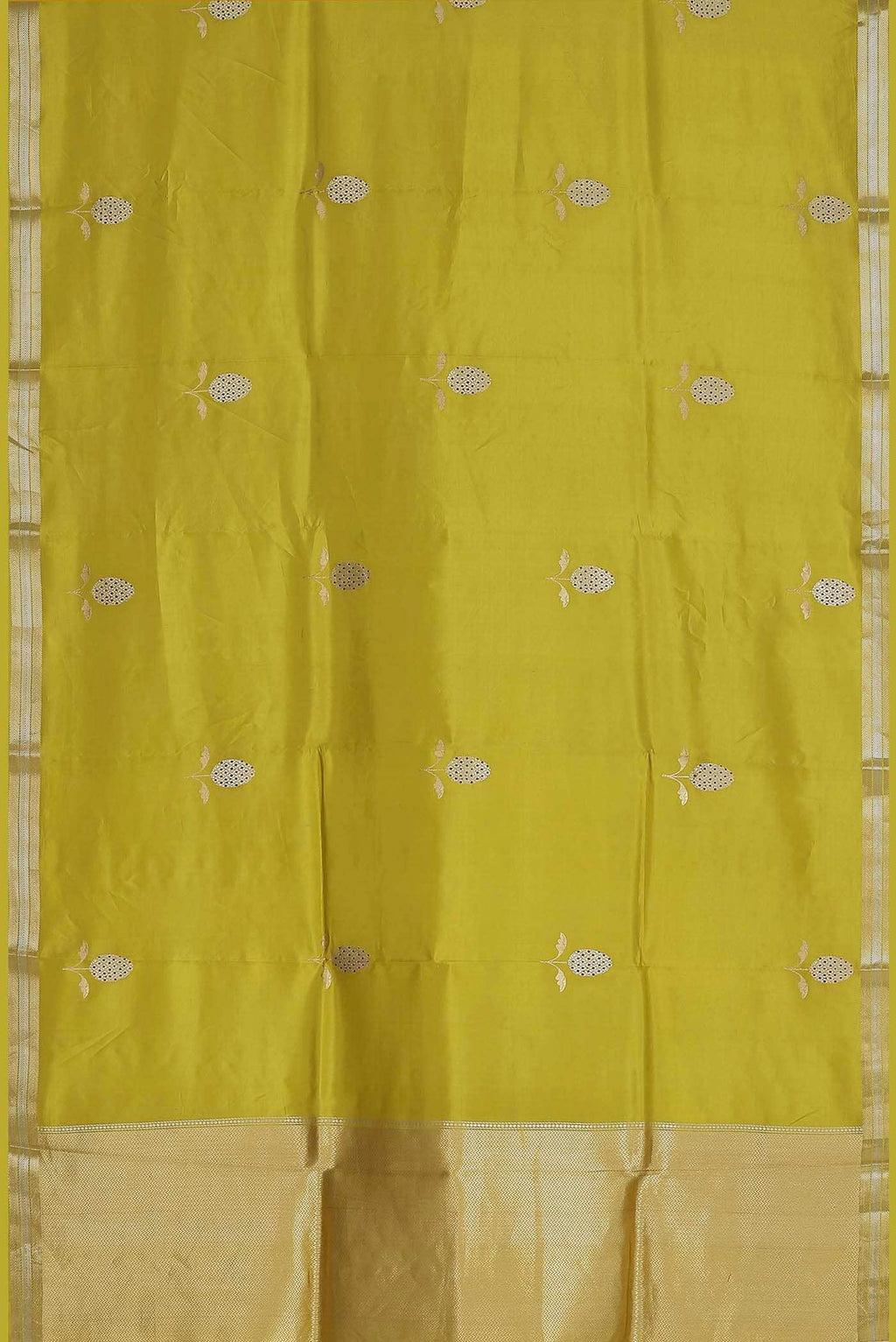 Green Banarasi Silk Saree