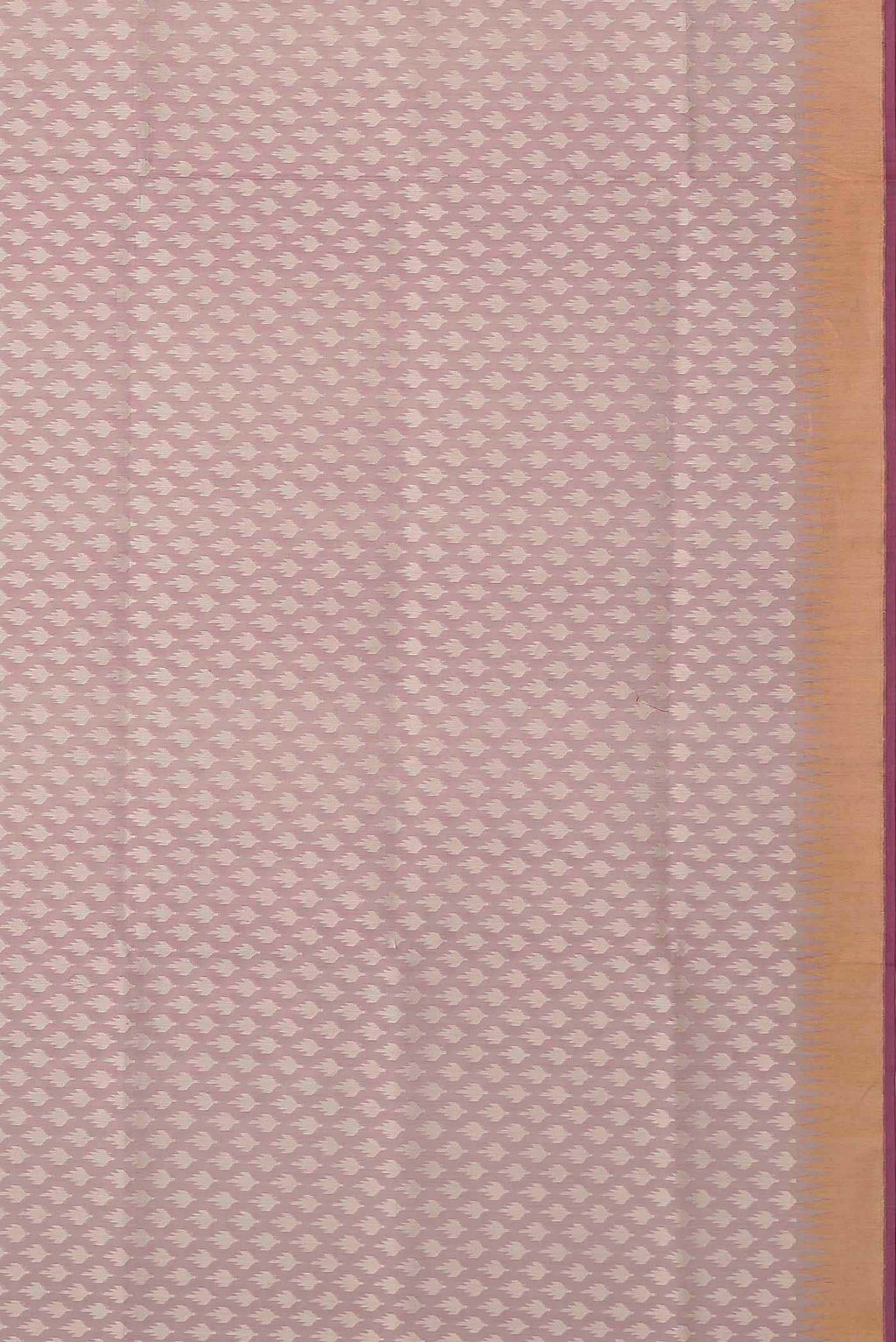 Rose Gold Banarasi Kora Silk Saree