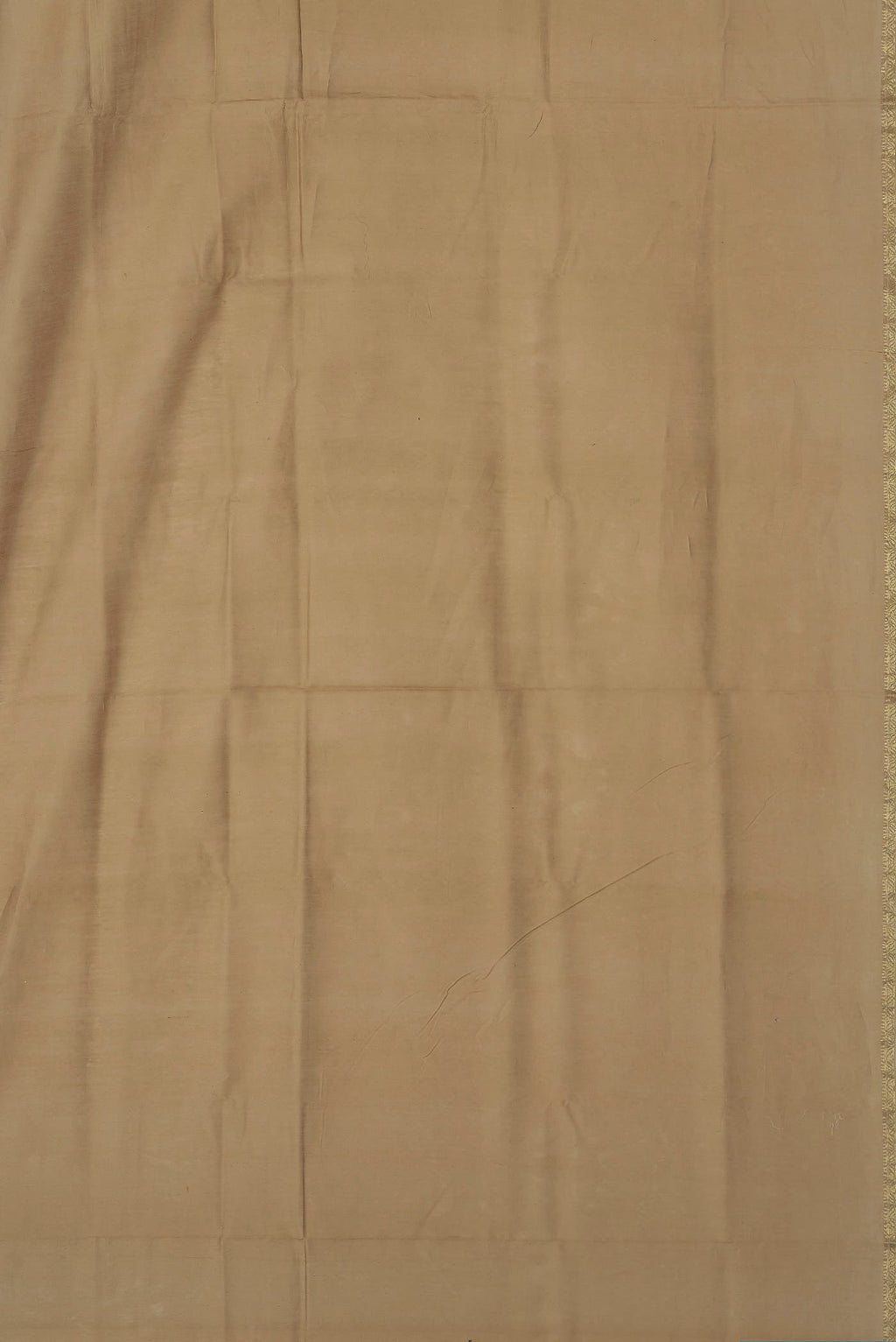 Beige Maheshwari Silk Cotton Saree