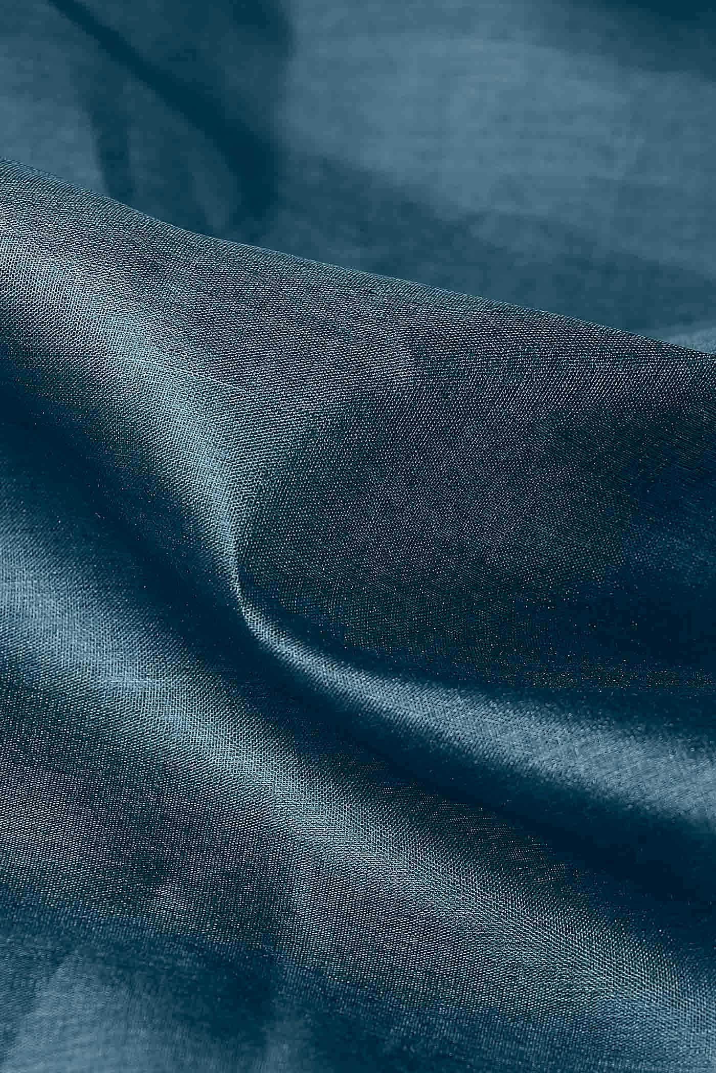 Blue Banarasi Tussar Silk Saree