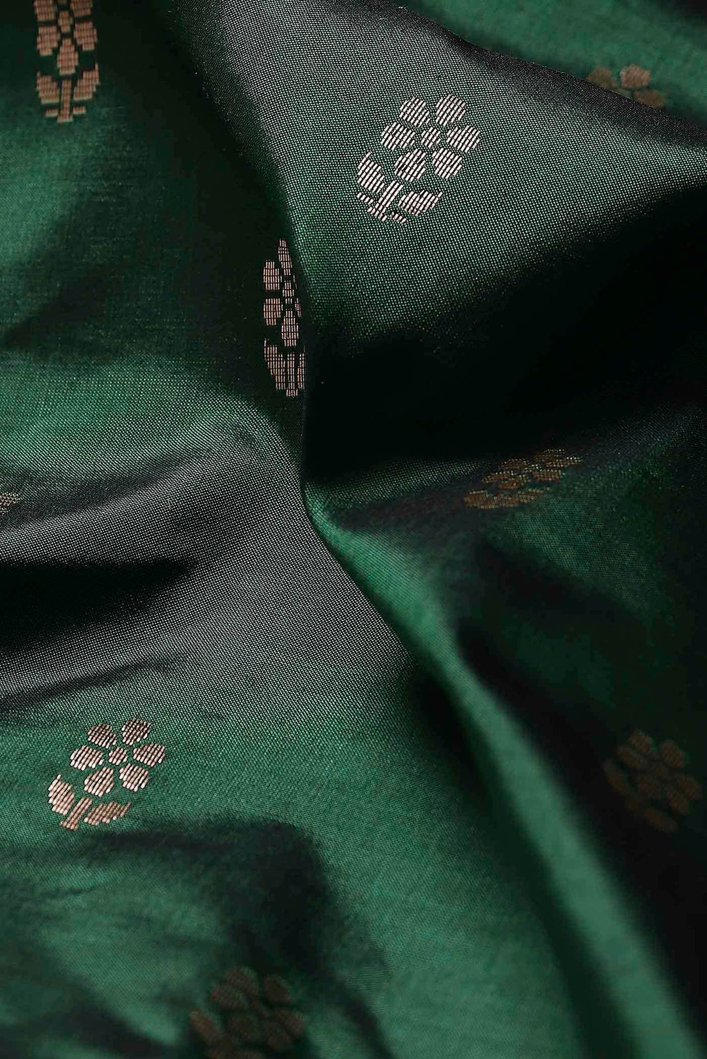 Green Banarasi Katan Silk Saree