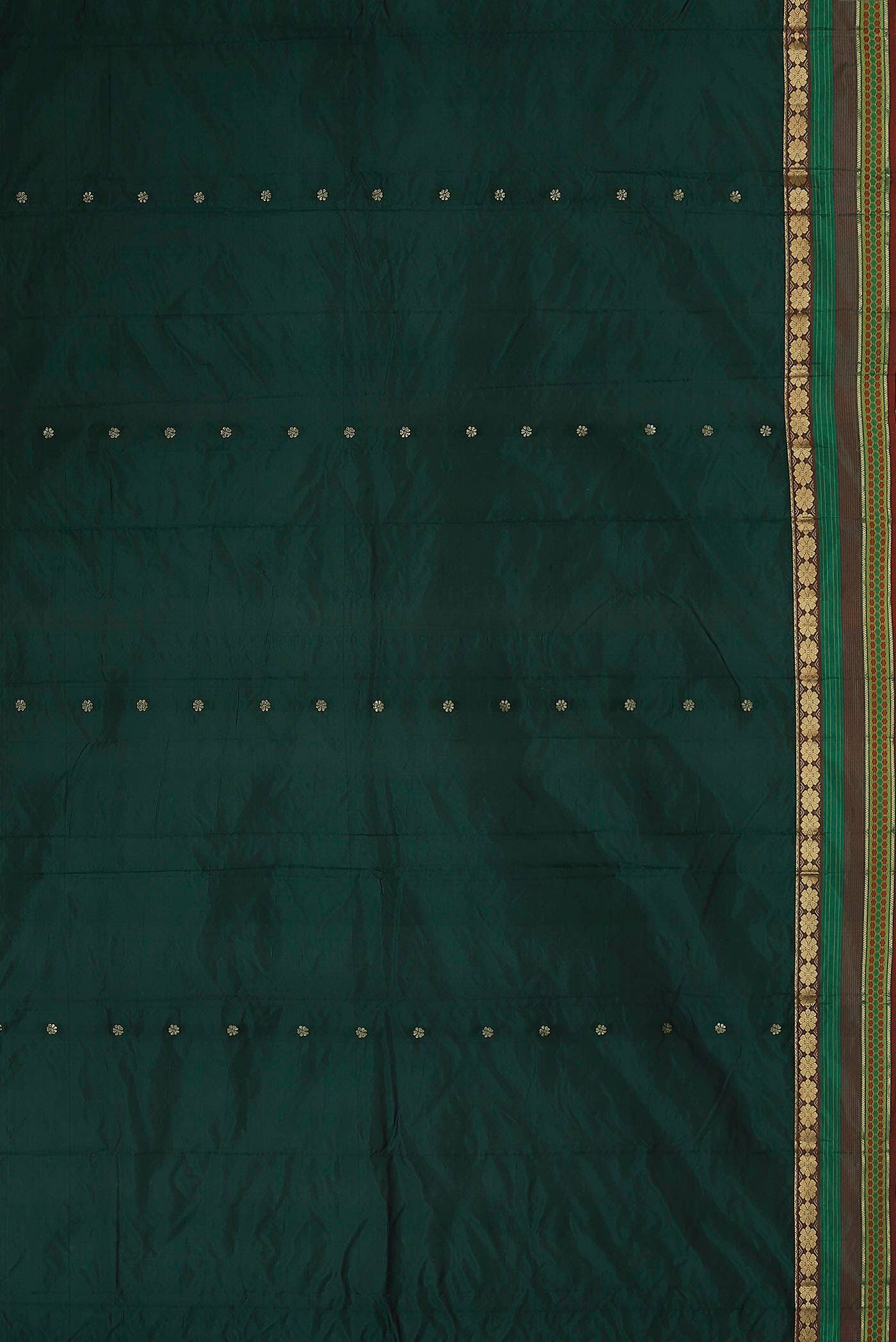 Green Blended Bangalore Silk Saree