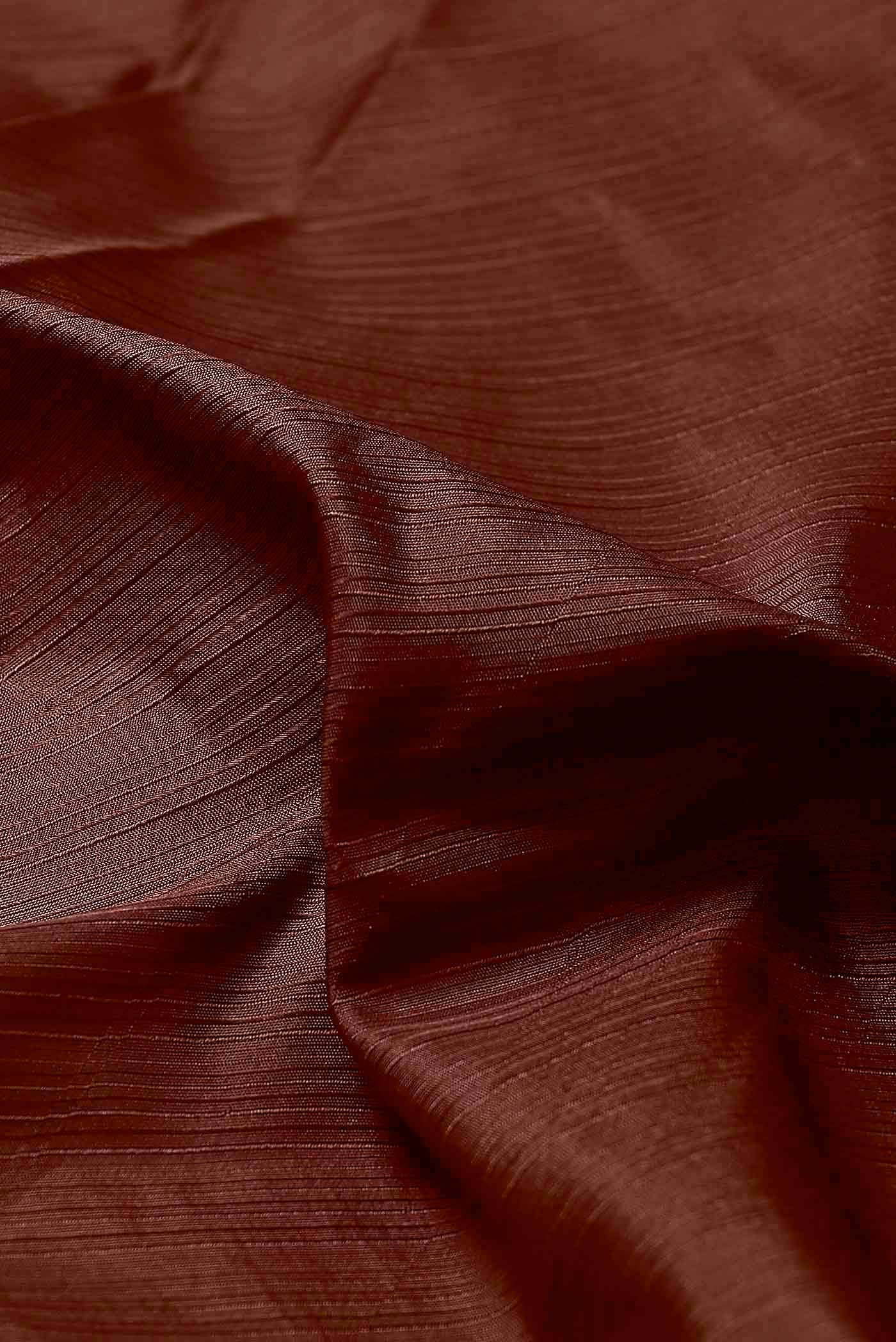 Maroon Blended Bangalore Silk Saree