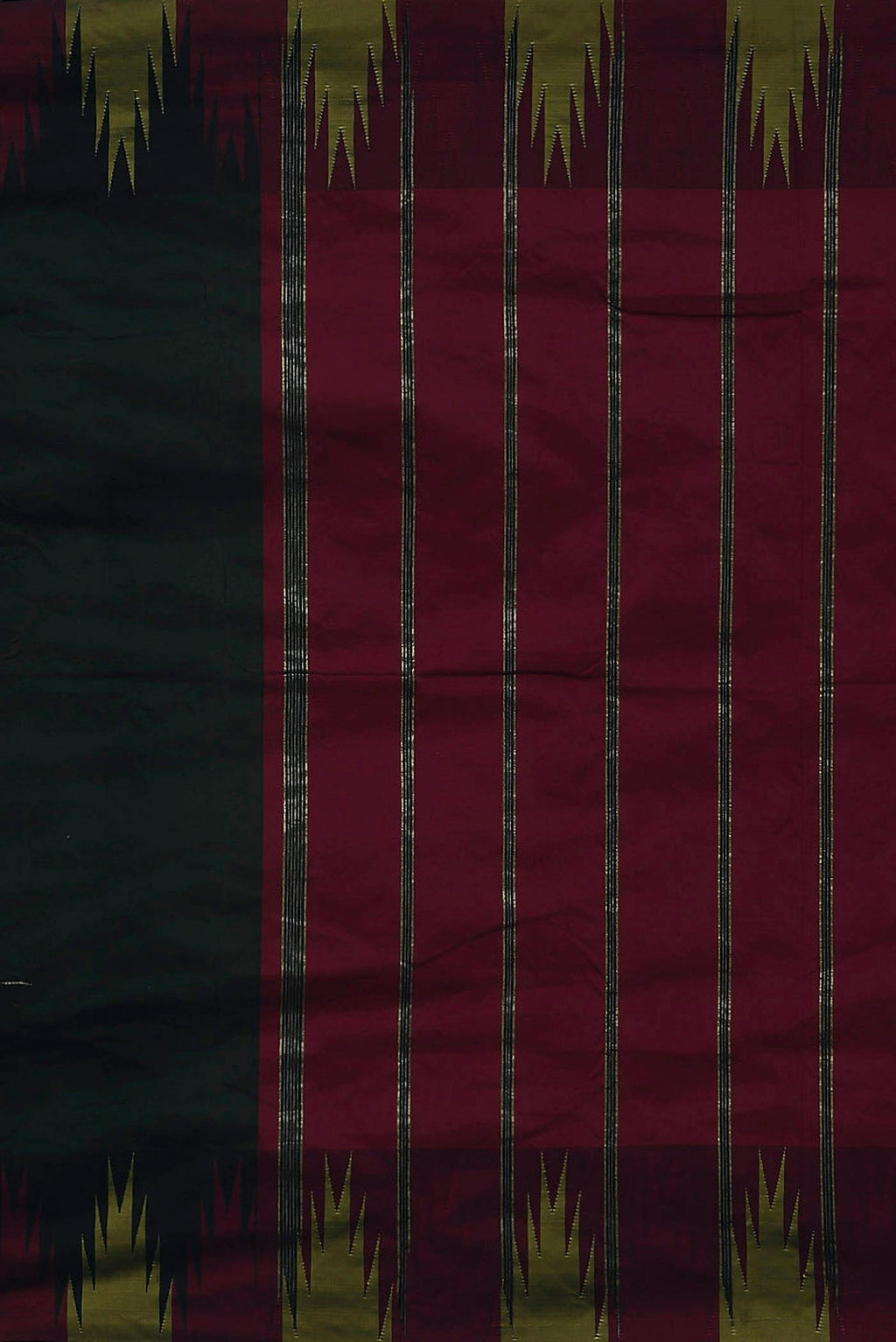 Green Blended Bangalore Silk Saree